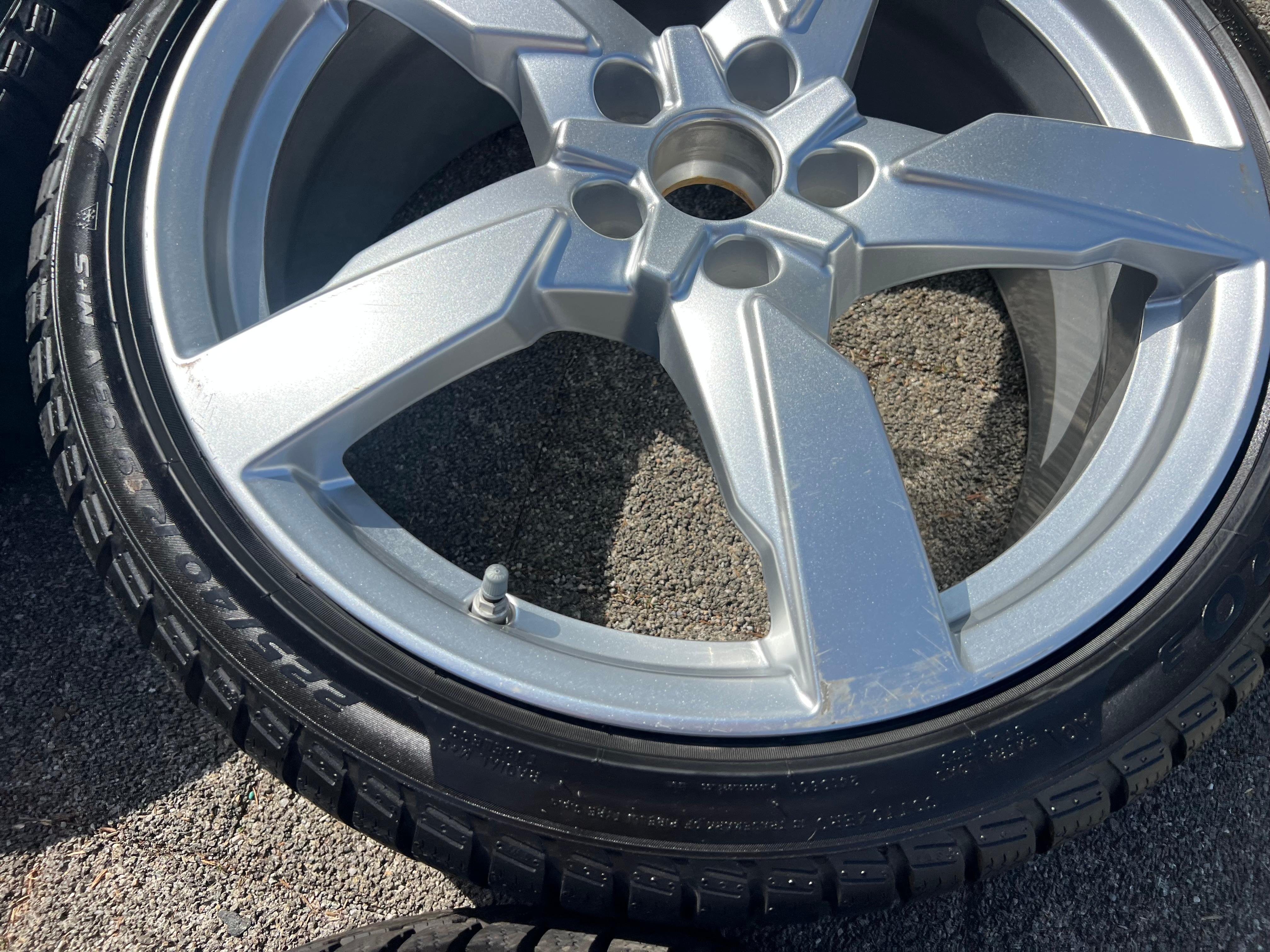 4 ruedas de invierno originales de aleación de 19" para AUDI TT TTS 8S 8S0601025AG 225/40R19 93V 2022, envío gratuito