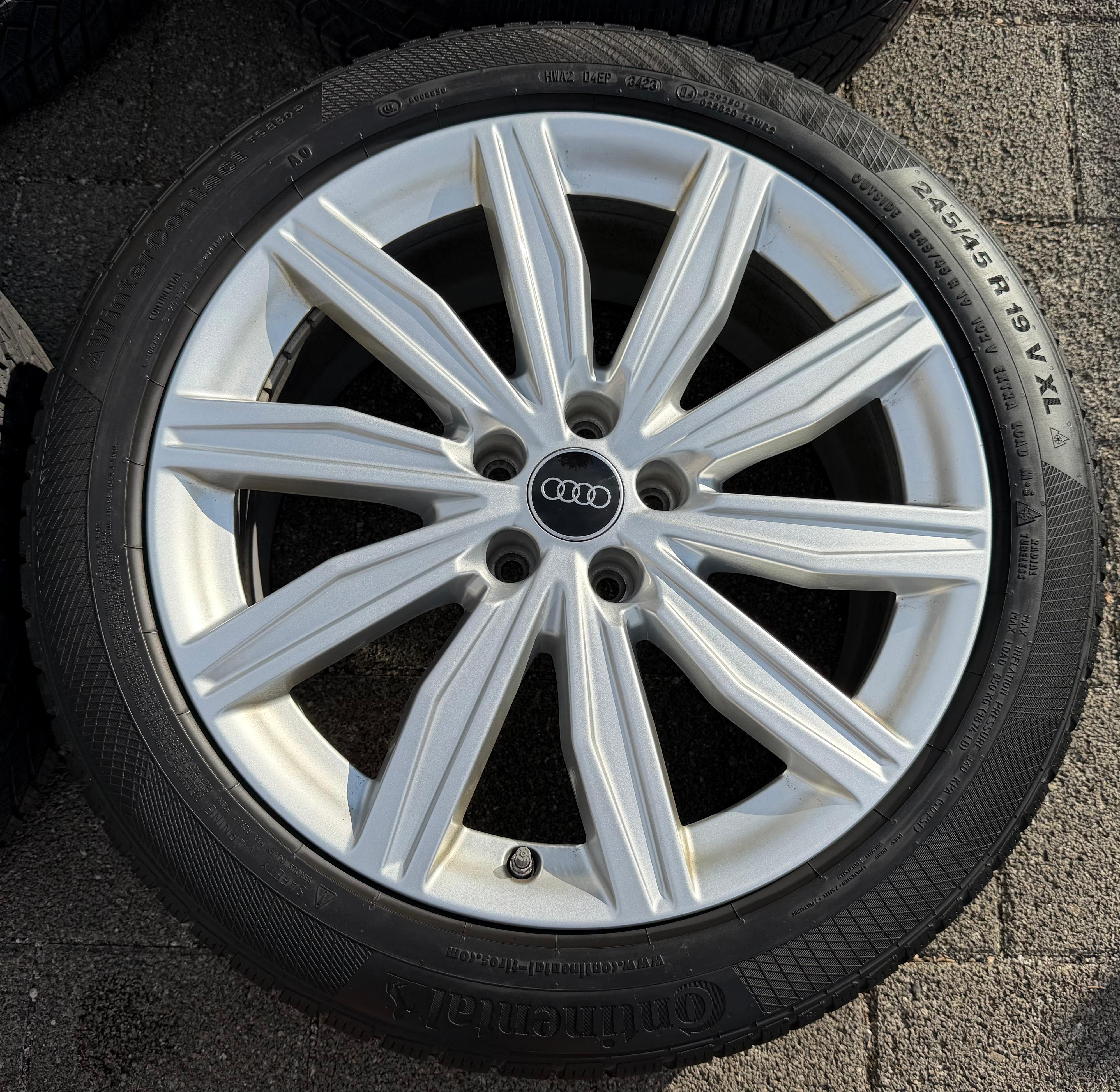 4 Original 19" Alu Winterräder Audi A6 S6 C8 4K F2 4K0601025DS 245/45R19 102V 2023 RDKS