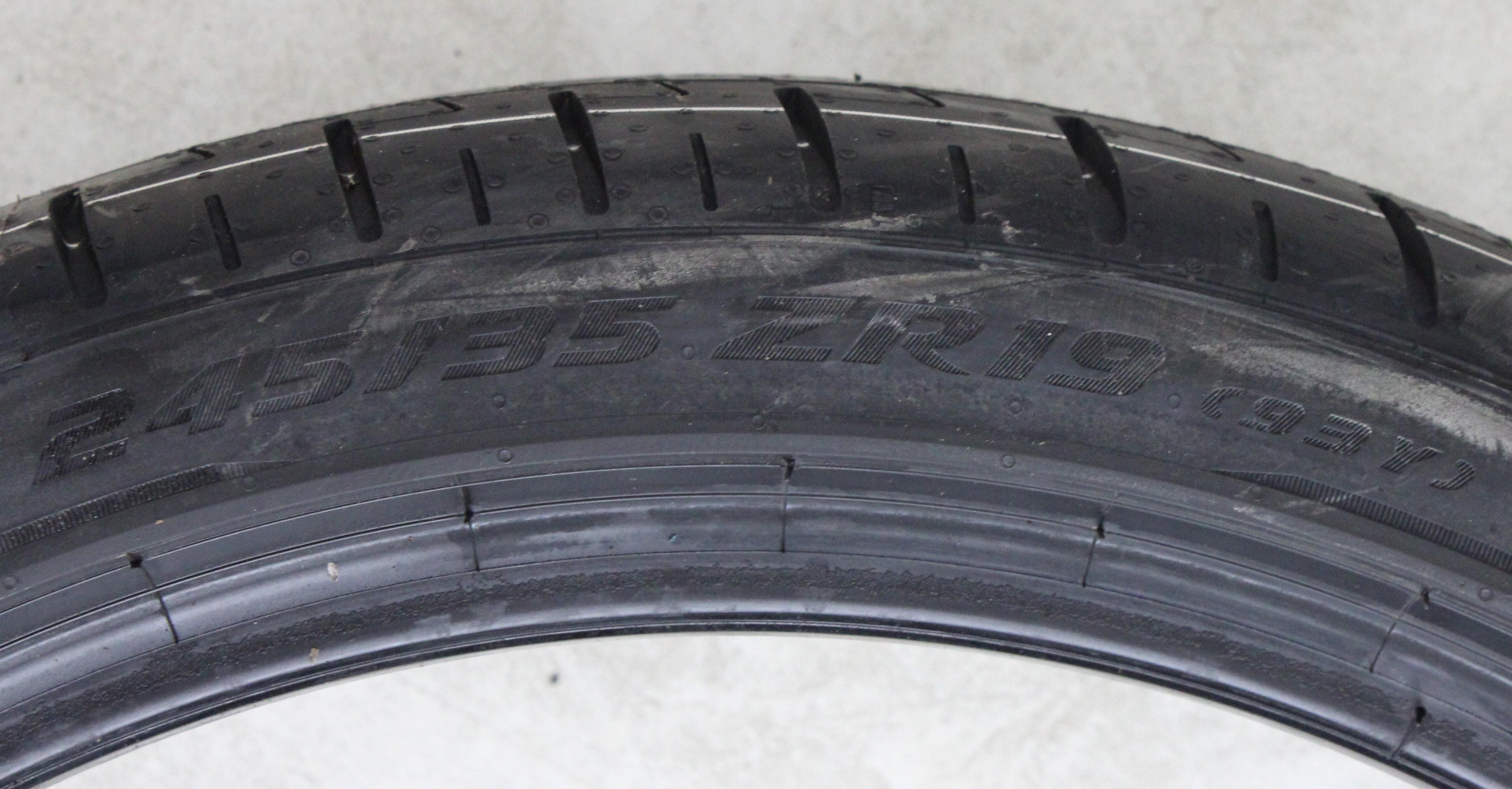 2 x 245/35R19 93Y zomerbanden Pirelli Pzero PZ4 AO NIEUW 2022