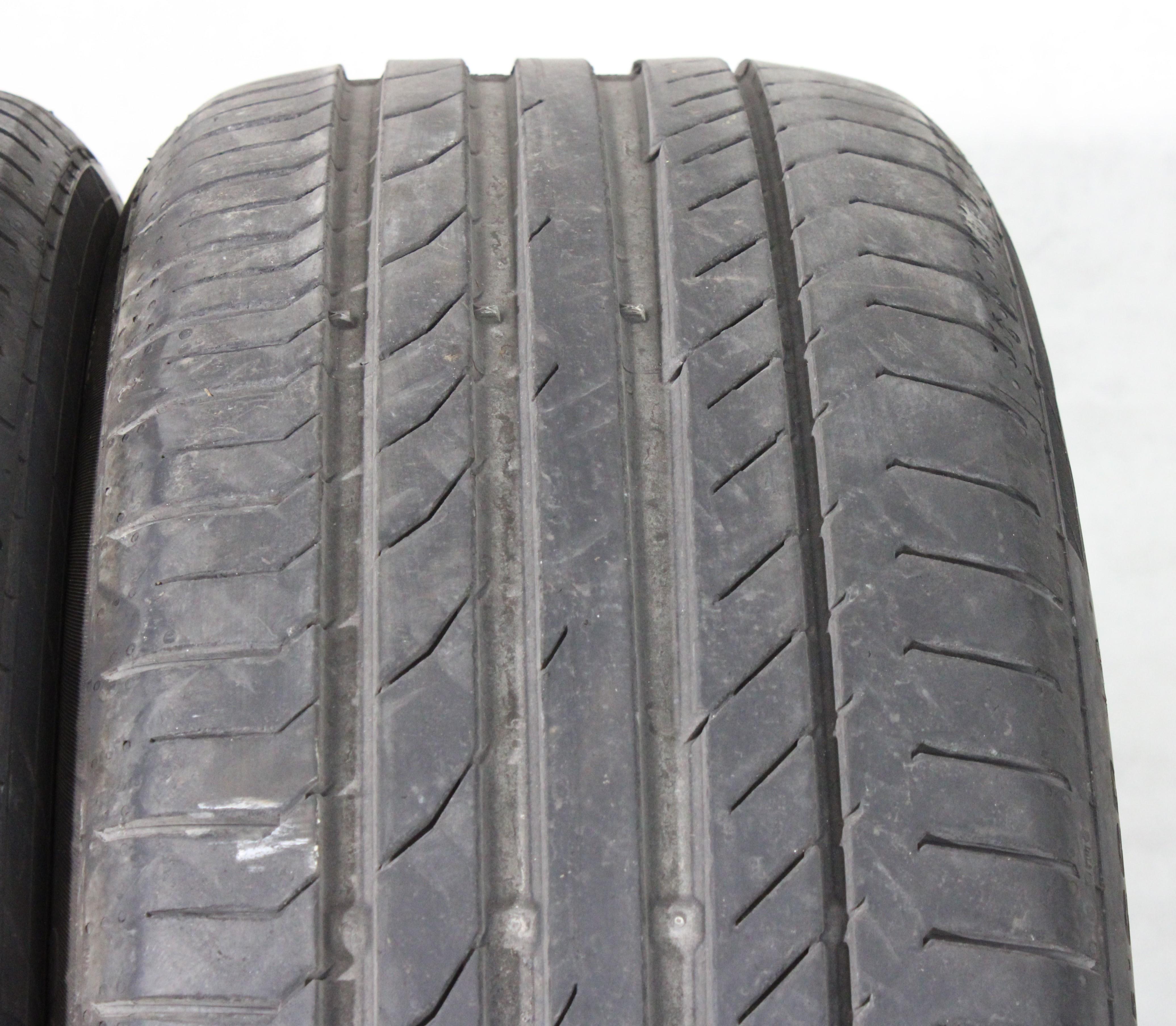 2 neumáticos de verano Continental Sport Contact 5 SSR* Runflat 225/50R17 94W, 5,5-6 mm, 2023