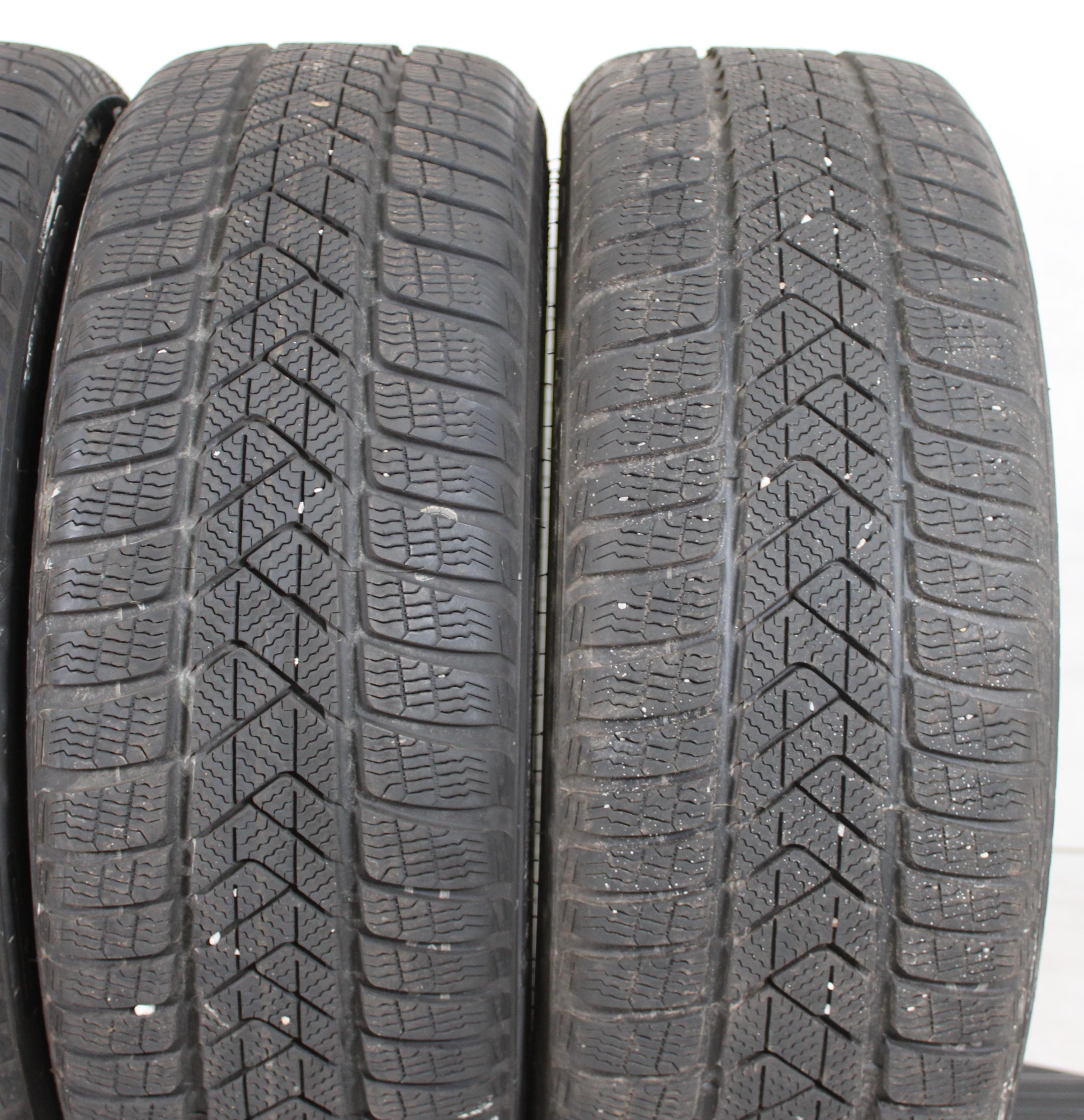 4 x 225/45R19 96V Winterreifen Pirelli Sottozero 3 Runflat 2x 6-6,5mm und 2x 7mm 2019/2020 *