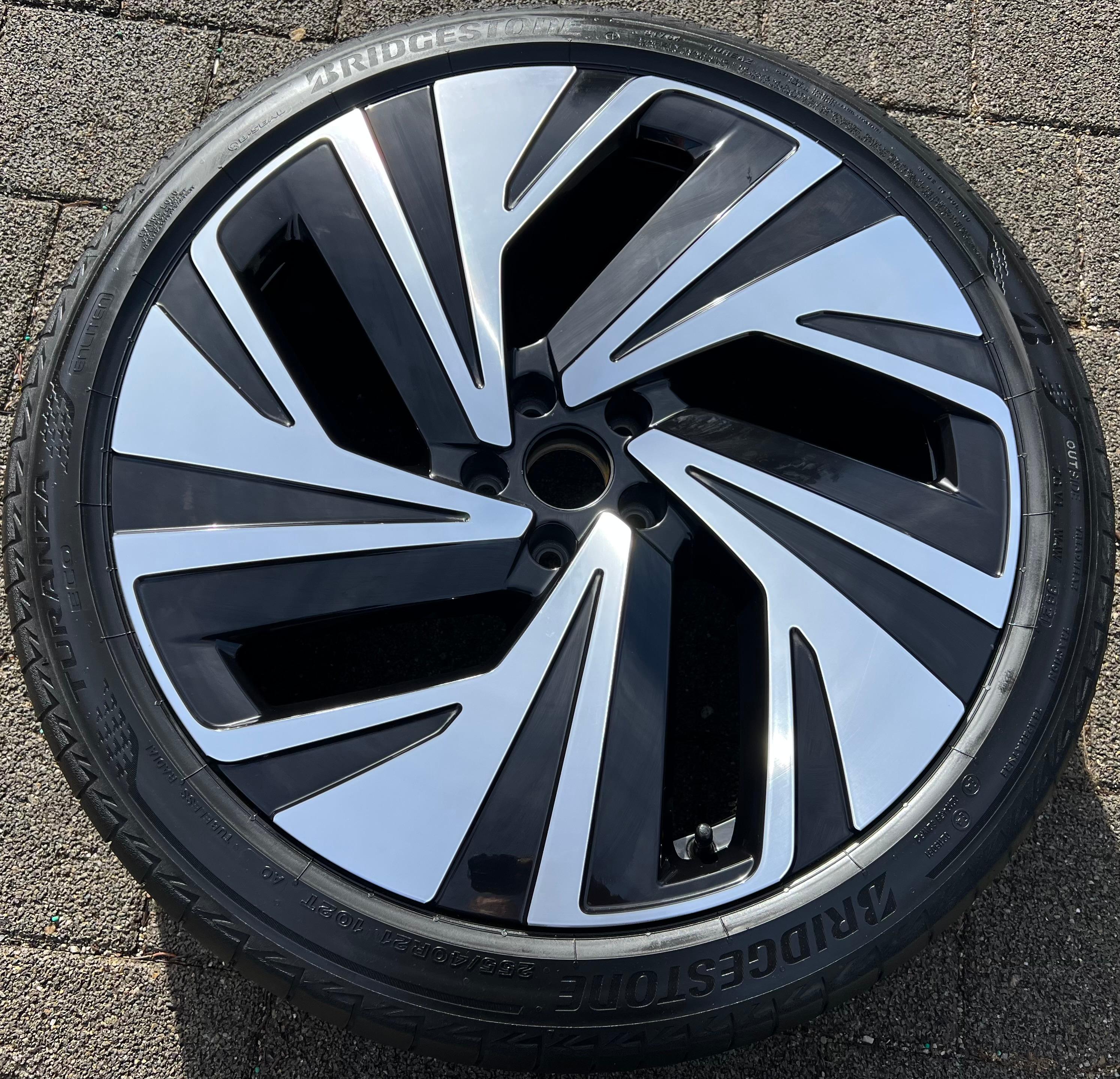 1 X ORIGINAL 21" ALUFELGE VW ID.4 ID.5 11A601025K NARVIK 9x21 ET42 FREIHAUS