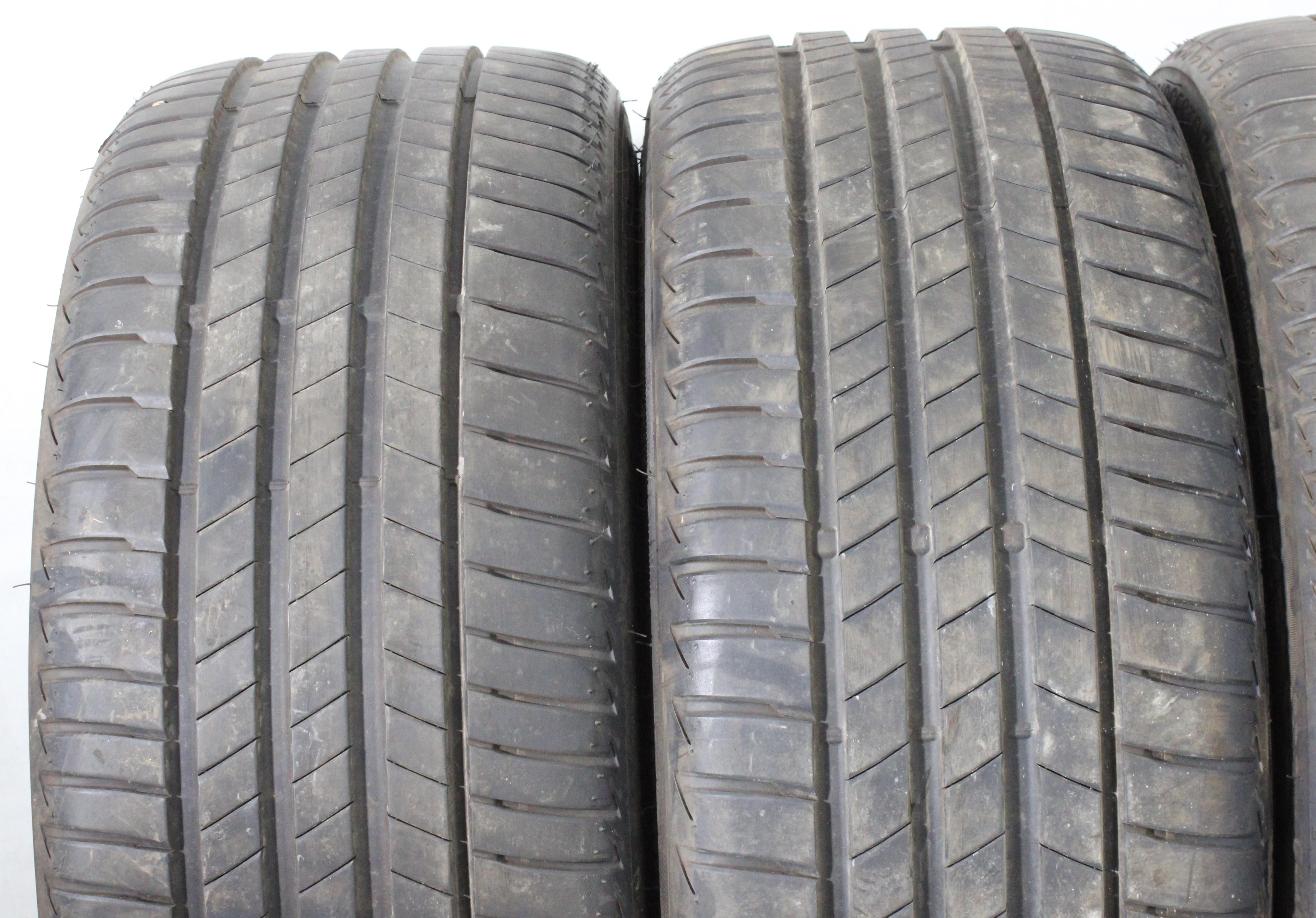 4 pneus été Bridgestone Turanza T005 AO 225/40R18 92Y, usure 6-6,5 mm, 2019