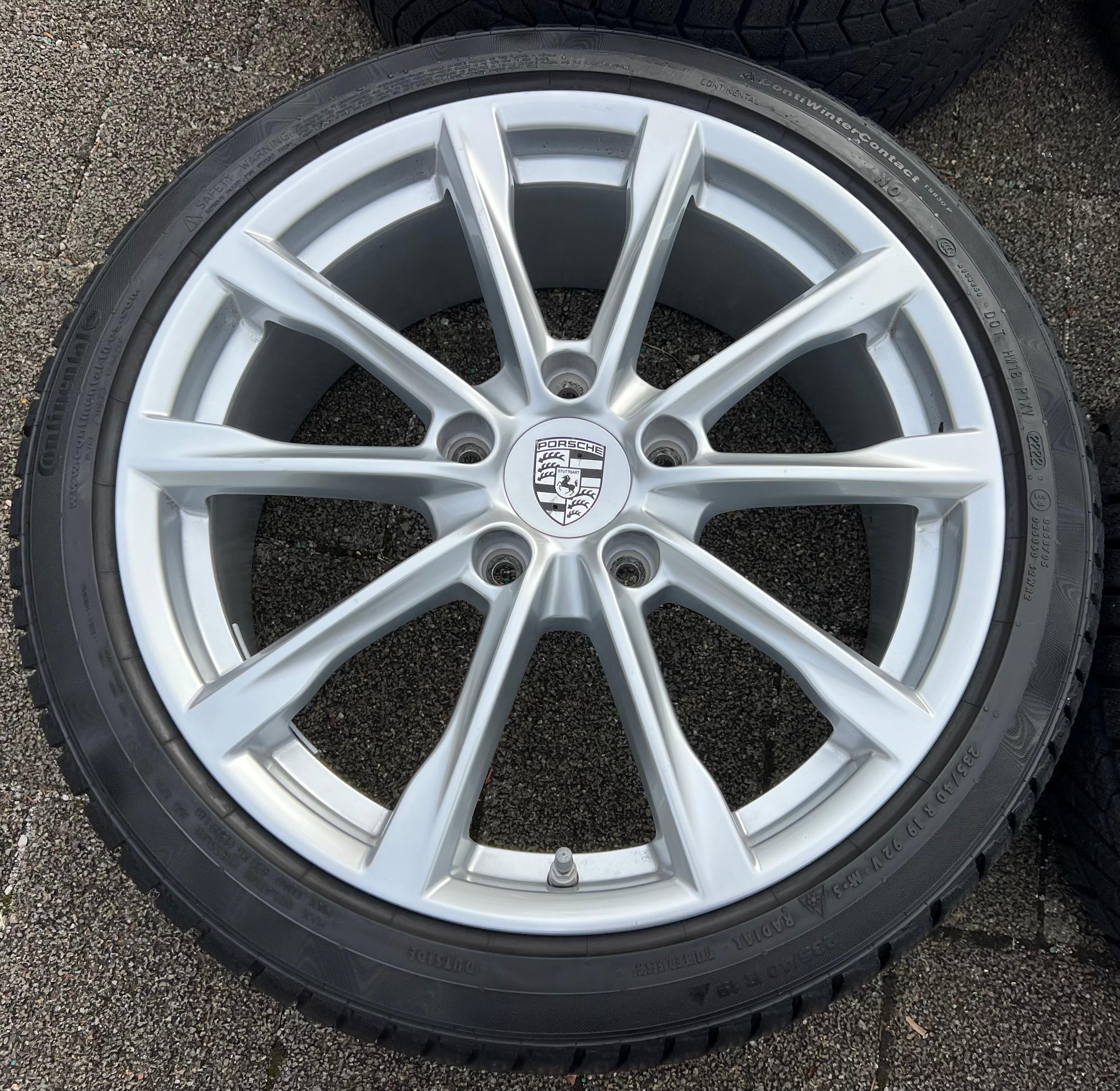 4 ORIGINAL 19" ALU WINTERRÄDER PORSCHE CAYMAN BOXSTER 718 982 982601025 RDKS