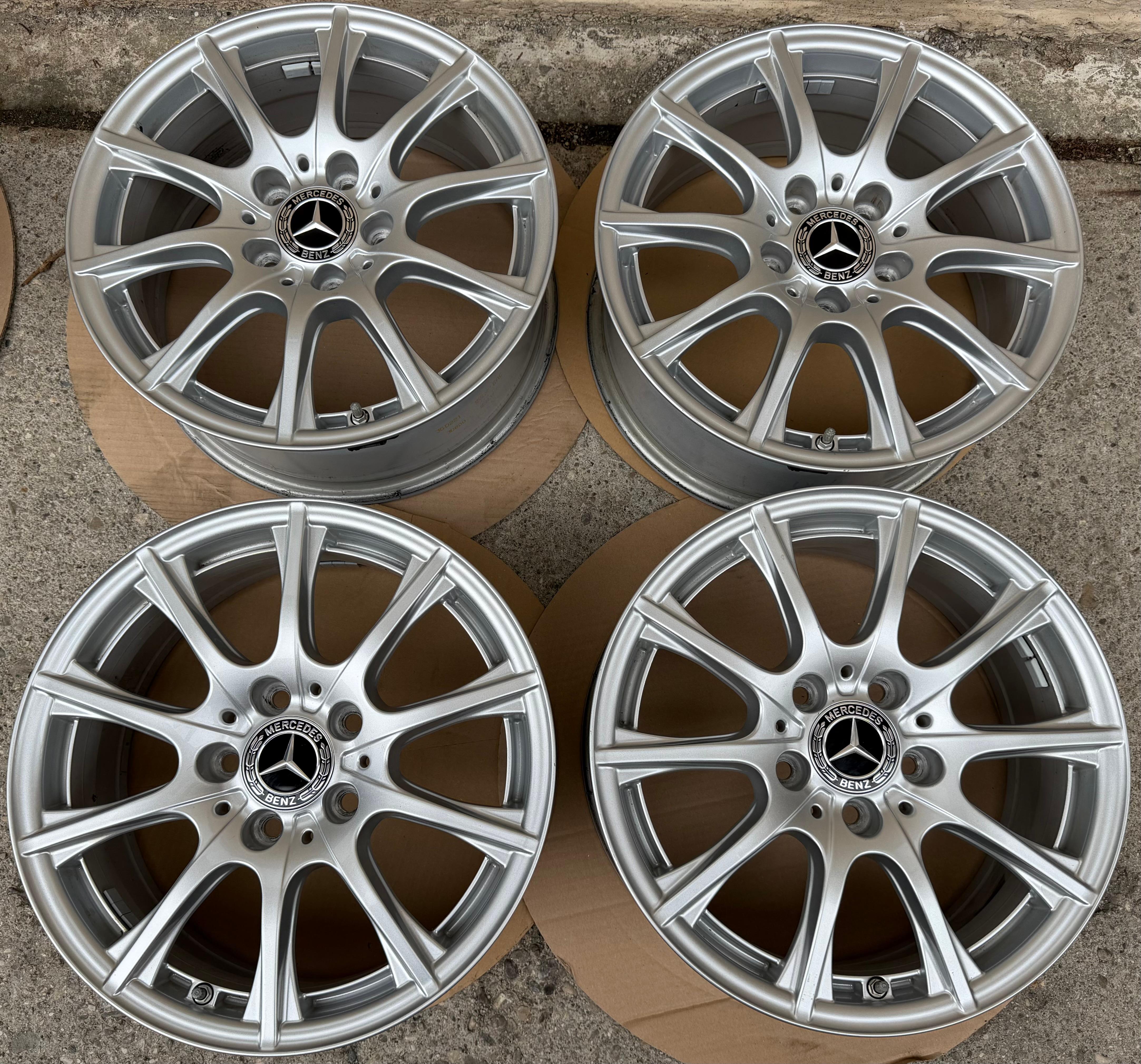 4 Original 16" Alufelgen Mercedes C-Klasse W205 205K A2054012400 6,5x16 ET38 RDKS