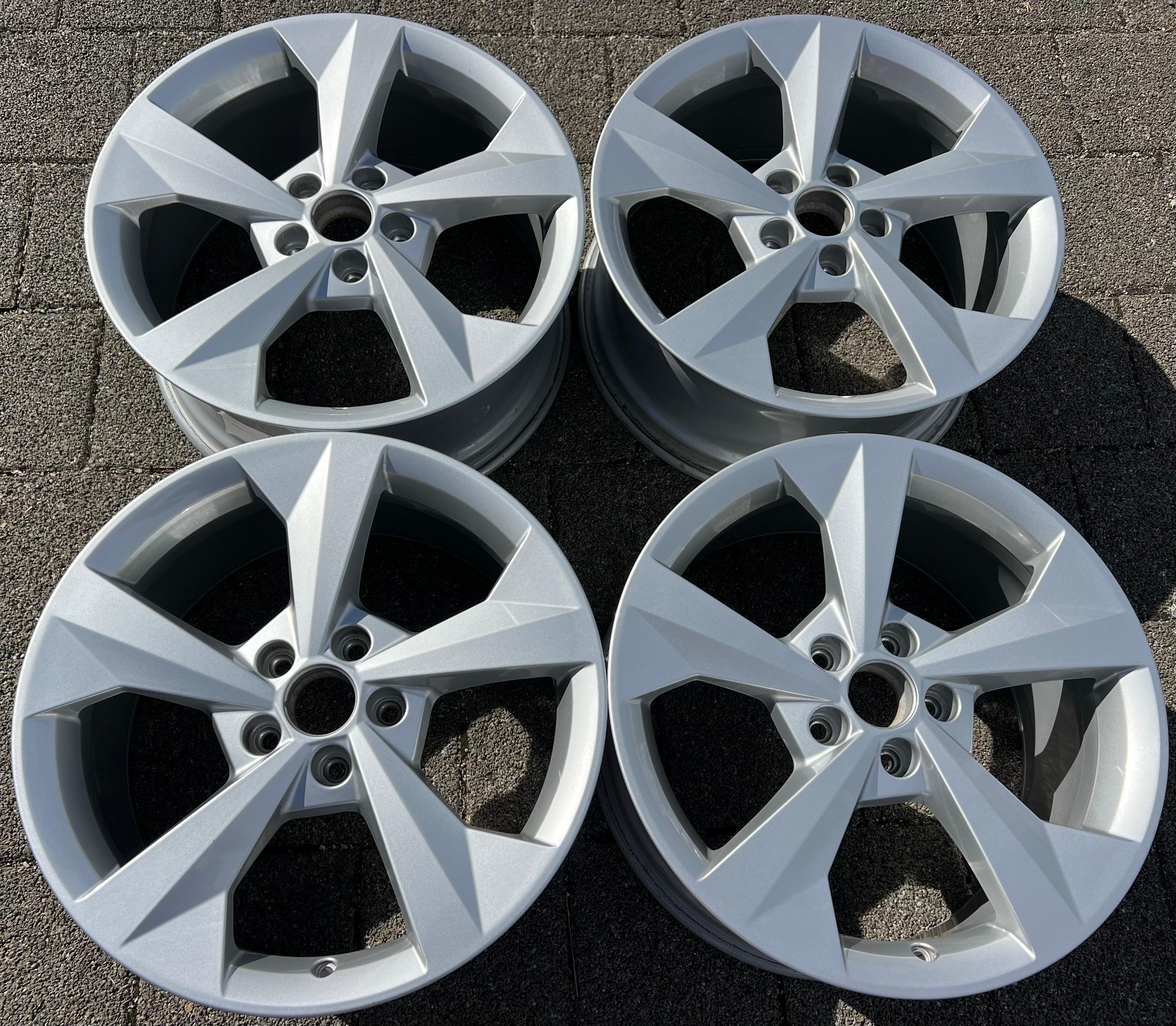 4 ORIGINAL 18" ALUFELGEN FELGEN AUDI A3 S3 8Y 8Y0601025J 8x18 ET46 FREIHAUS