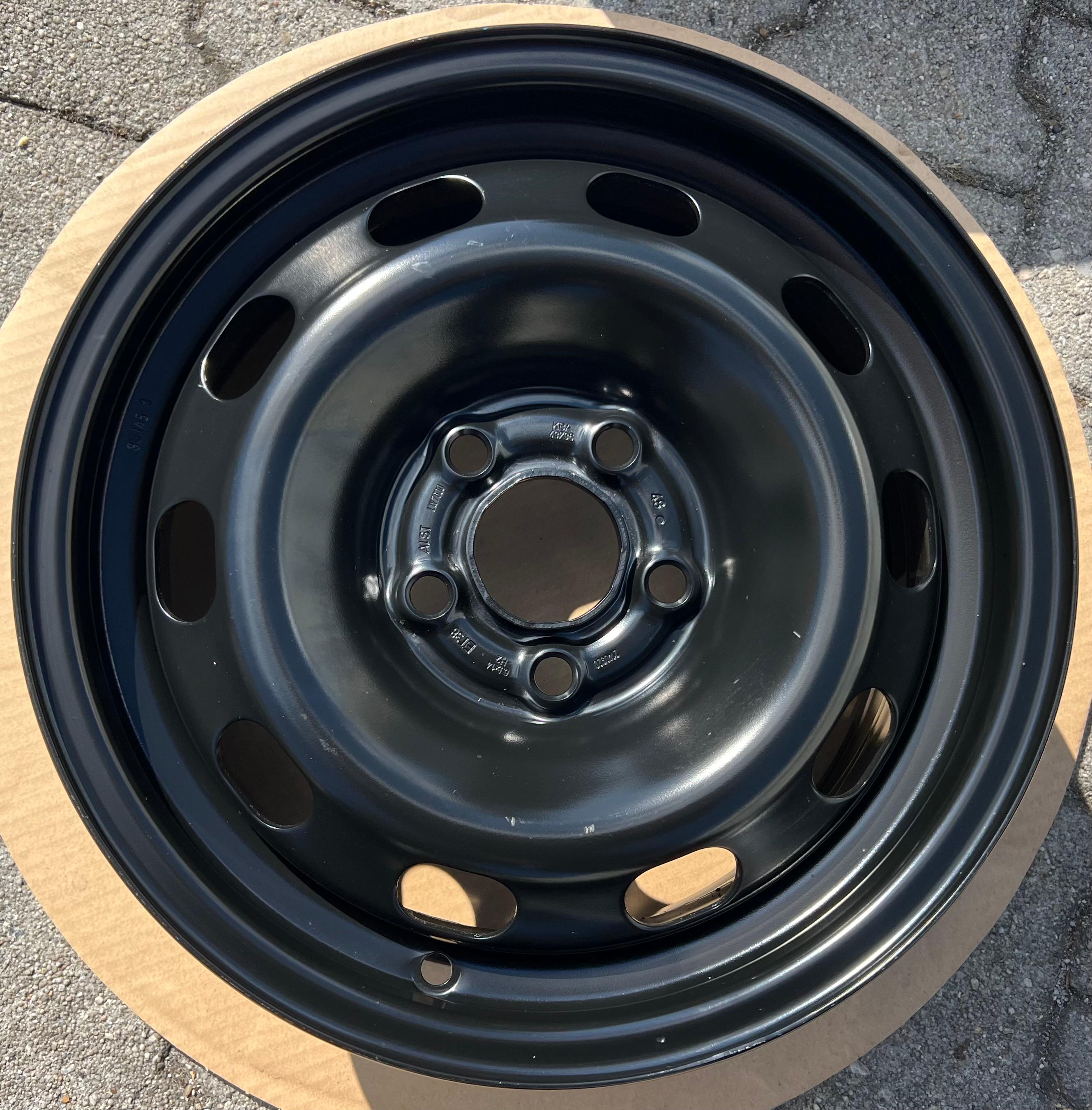 1 cerchio in acciaio da 14" per VW Bora, Golf IV, 4 Skoda Octavia 1U, 6x14 ET38 5x100, NUOVO