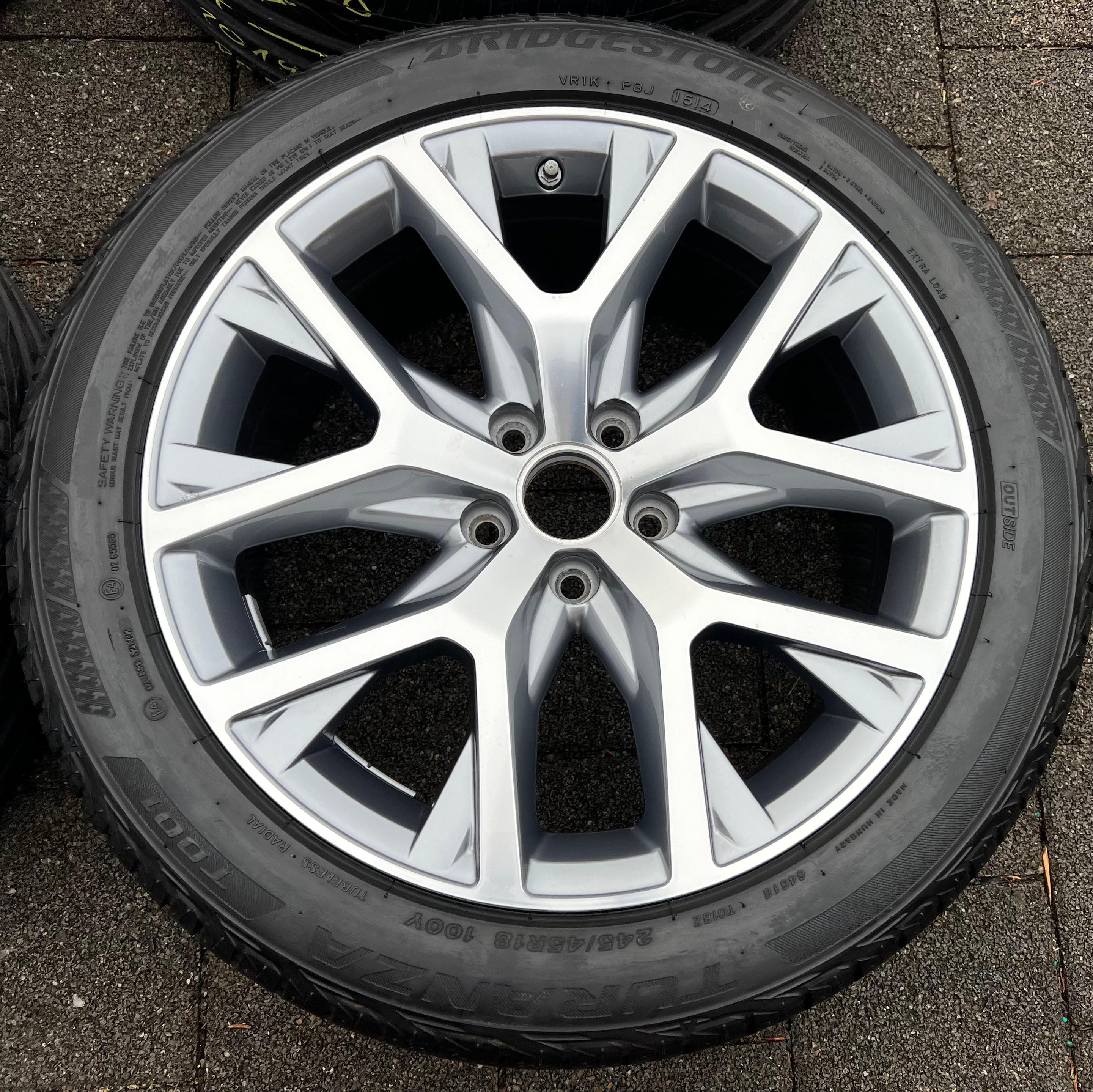 4 CERCHI ESTIVI ORIGINALI IN ALLUMINIO DA 18" PER VW PASSAT ALLTRACK 3G B8 245/45R18 100Y 3AA601025