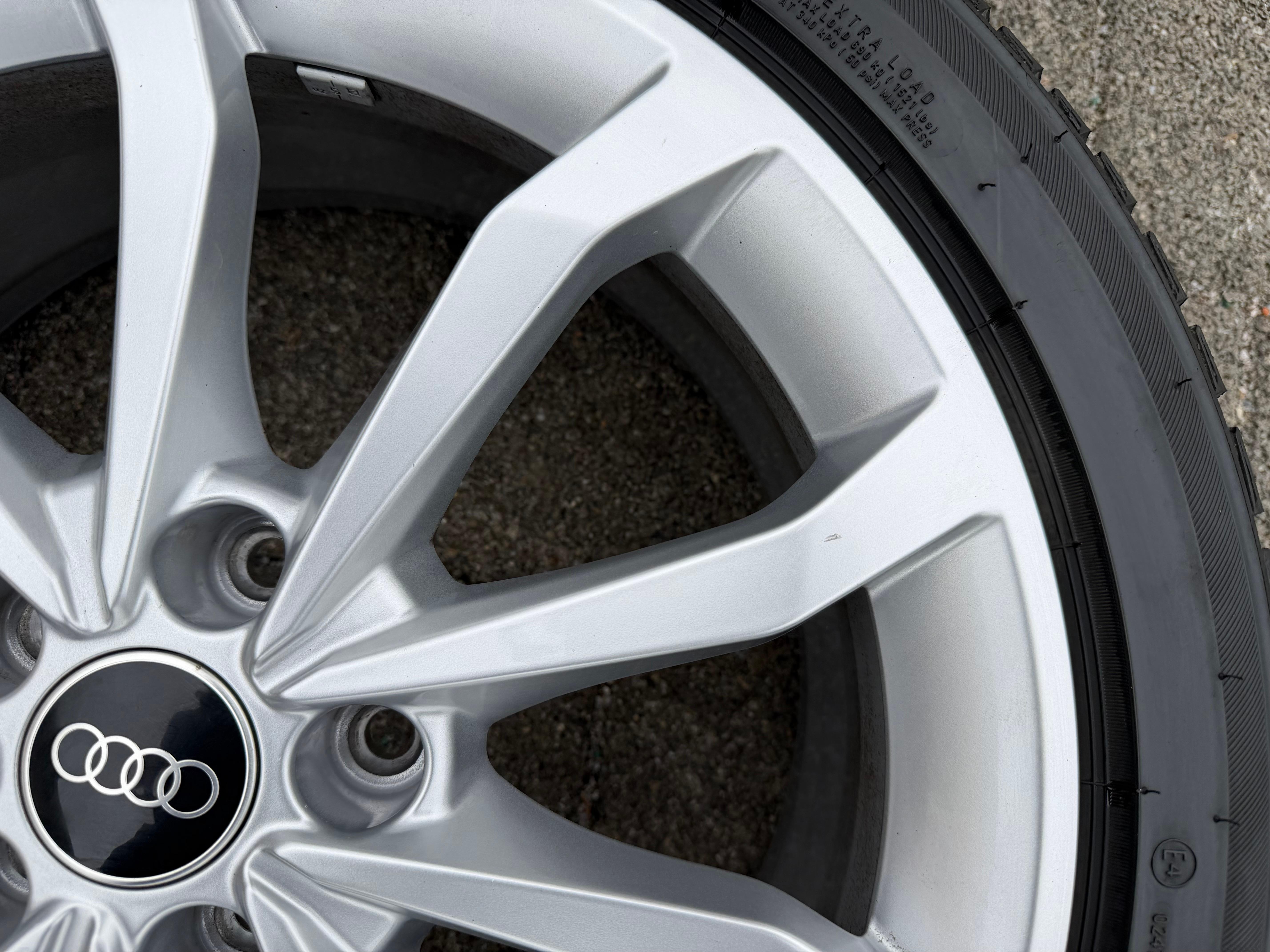 4 ruedas de invierno de aleación originales de 18" para Audi A4 S4 8W 8W0601025ED 225/45R18 95H Bridgestone 2022