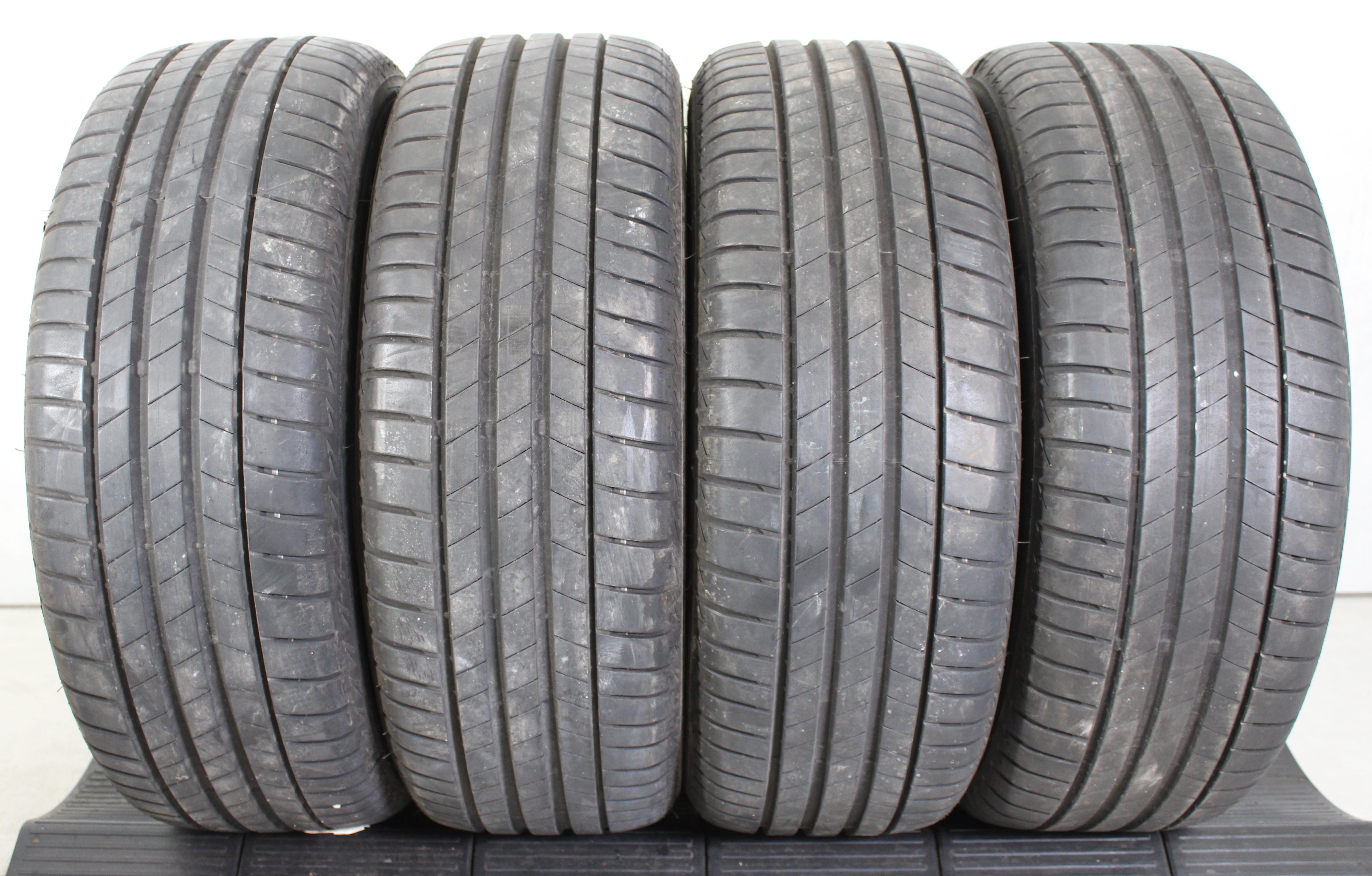 4 x 225/60R17 99Y neumáticos de verano Bridgestone Turanza T005 AO 1x5-5,5mm/3x6mm 3x2017/1x2018