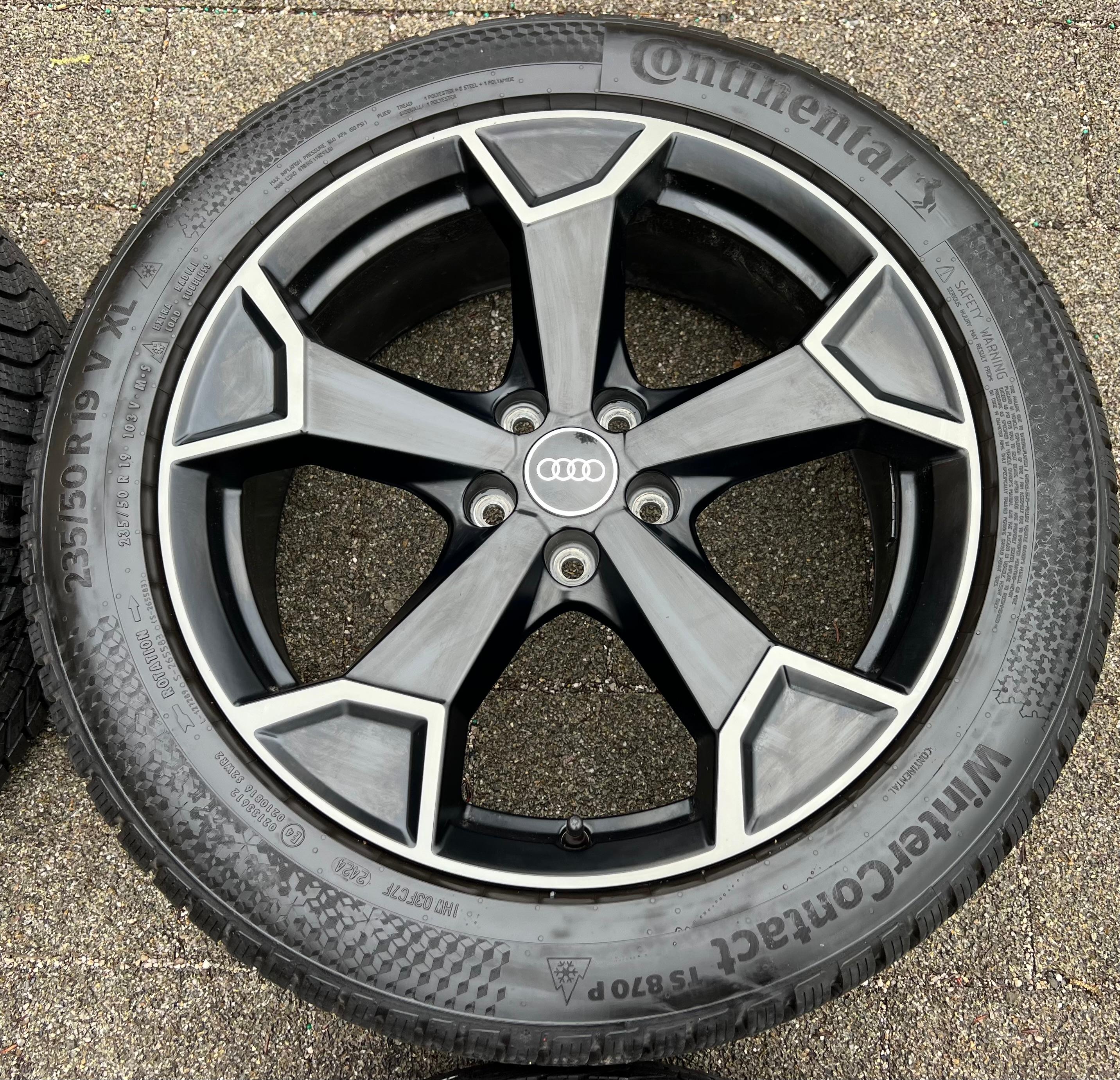 4 ORIGINAL 19" ALU WINTERRÄDER AUDI Q3 F3B 83A 83A071499 235/50R19 99V FREIHAUS