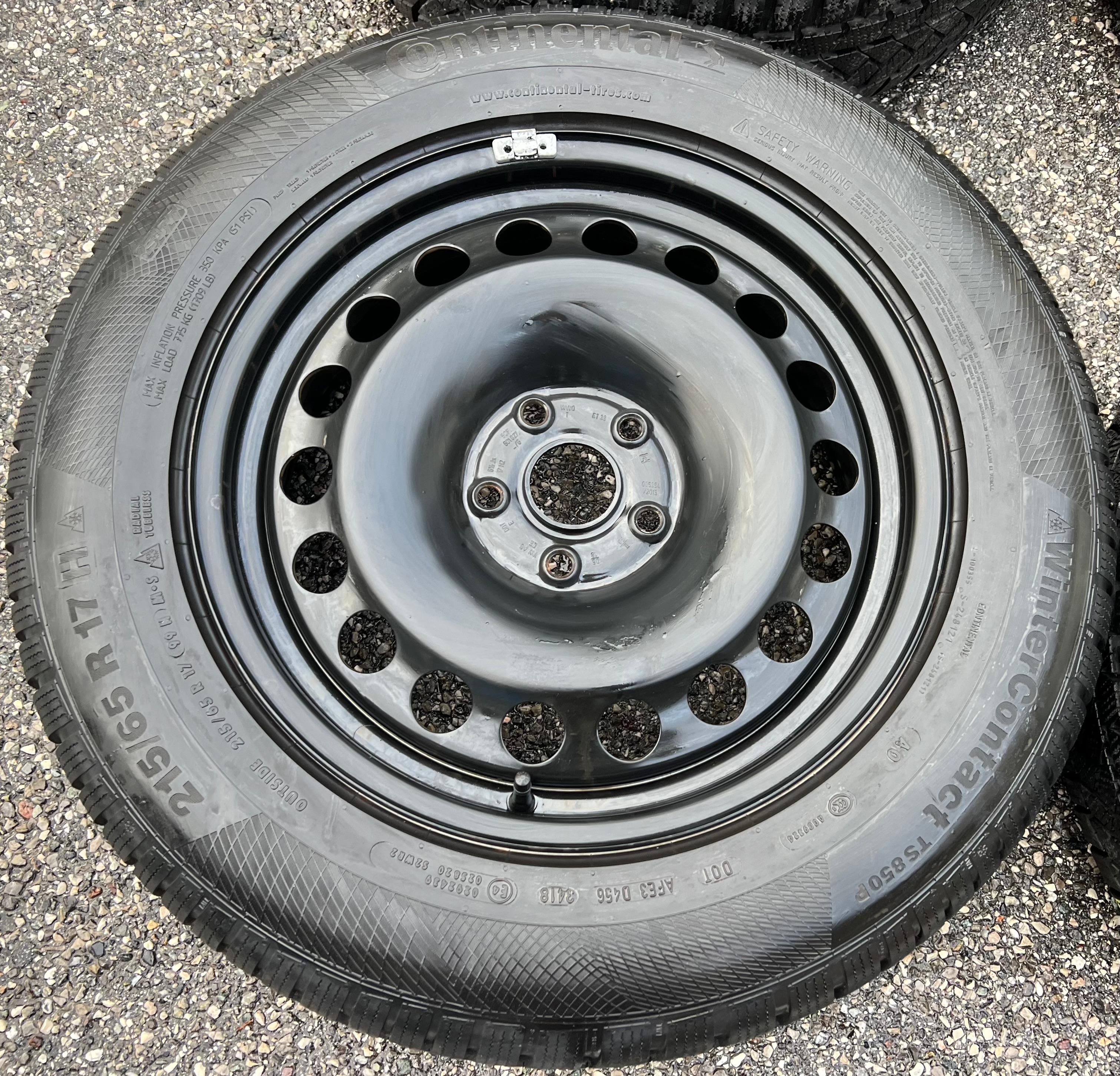4 WINTERRÄDER AUDI Q3 F3 SEAT TARRACO SKODA KODIAQ VW TIGUAN II 5NA 215/65R17