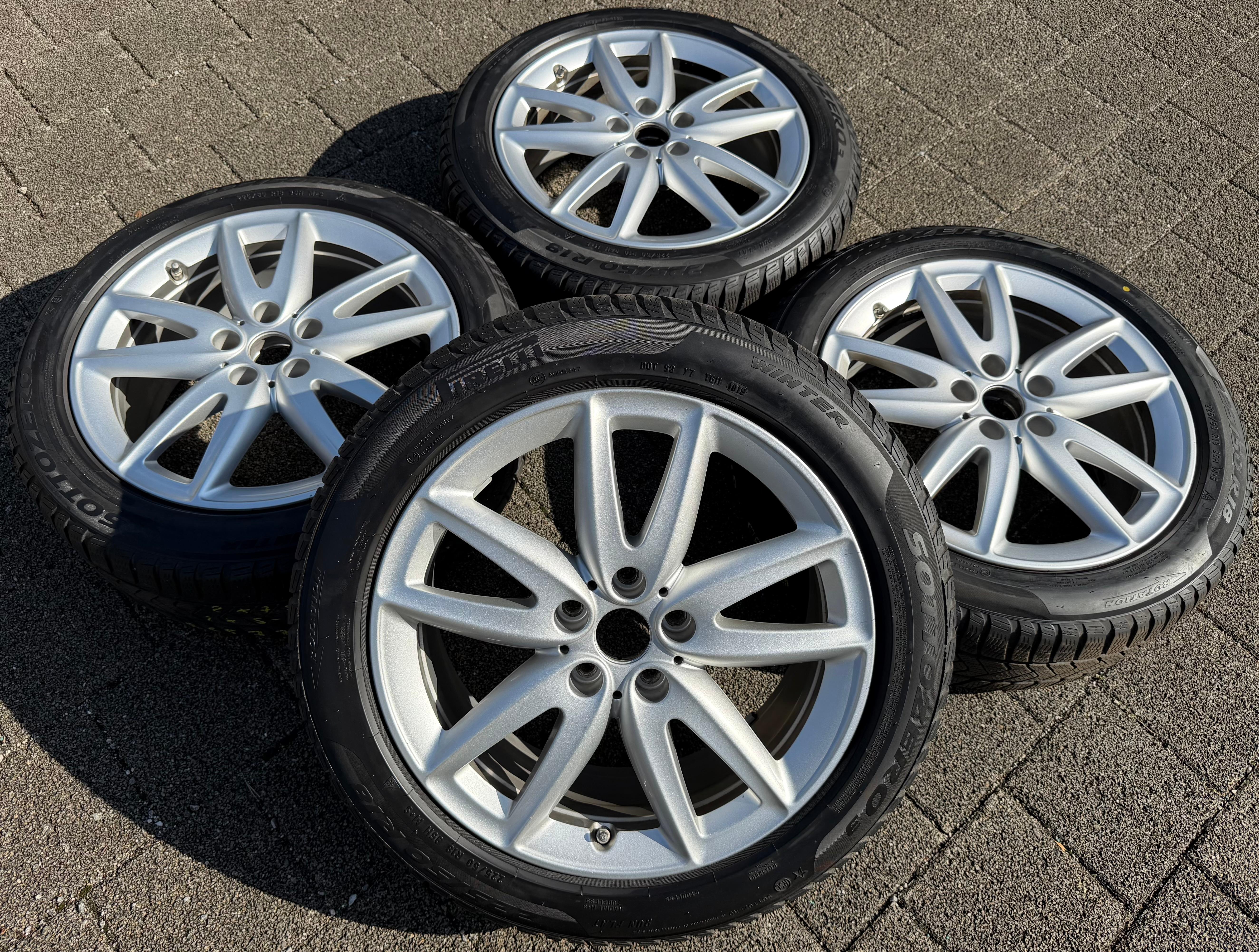 4 ORIGINAL 18" ALU WINTERRÄDER MINI COUNTRYMAN F60 225/50R18 95H 6888852 FREIHAU