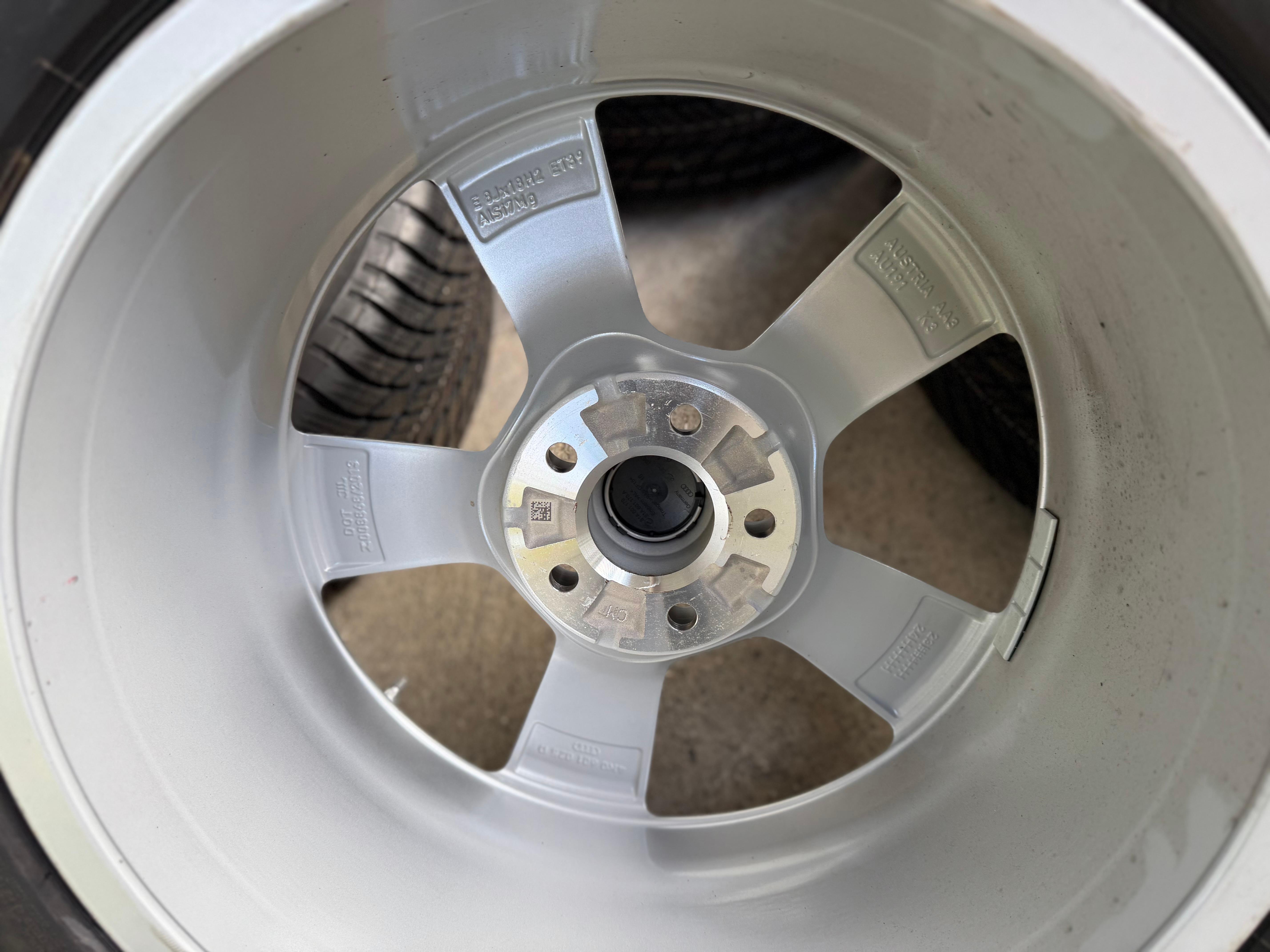 4 Original 18" Alu Winterräder Audi A6 4K F2 C8 4K0601025D 225/55R18 102V RDKS  NEU