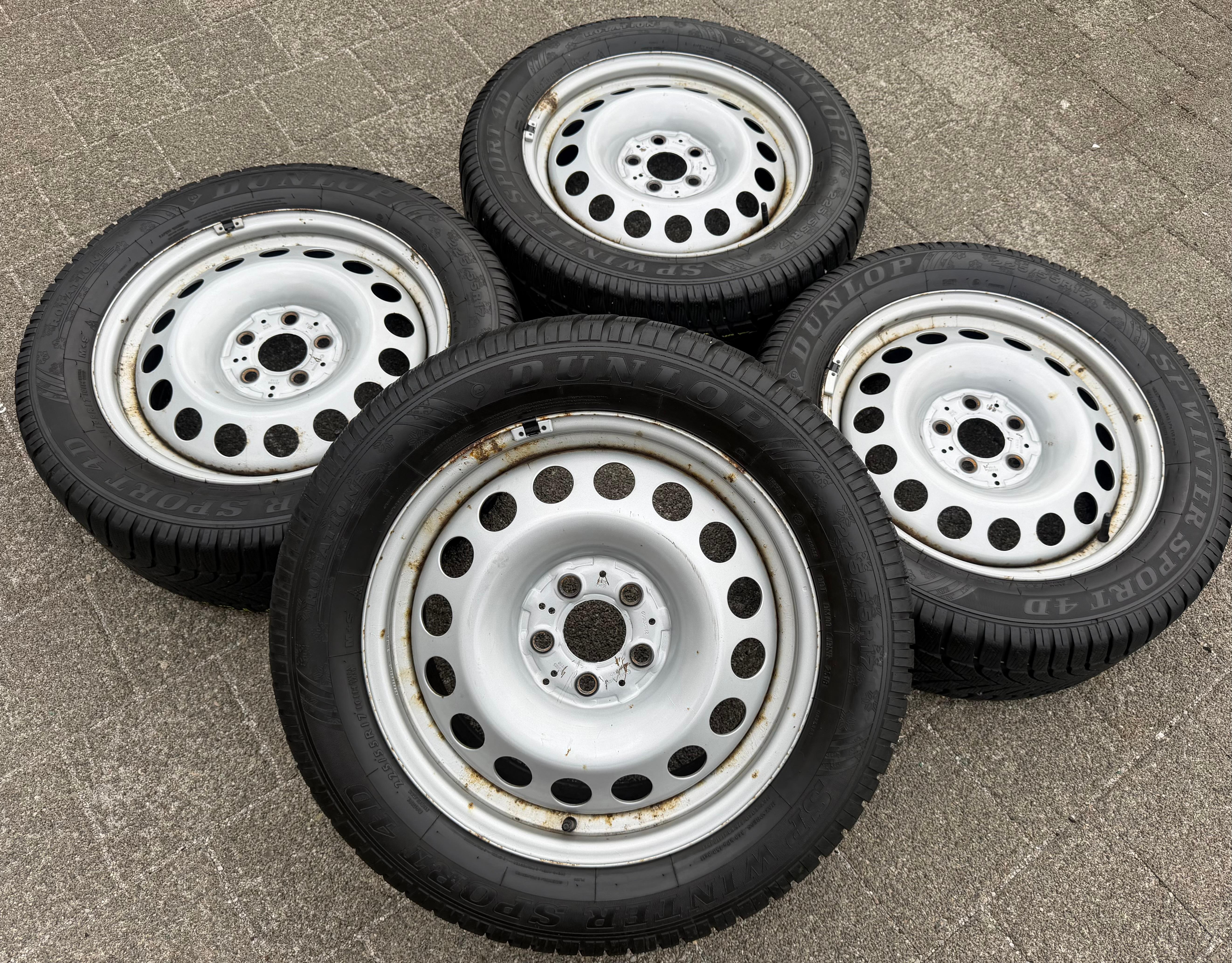 4 Winterräder Mercedes Vito V-Klasse W447 A4474011700 225/55R17 101H RDKS