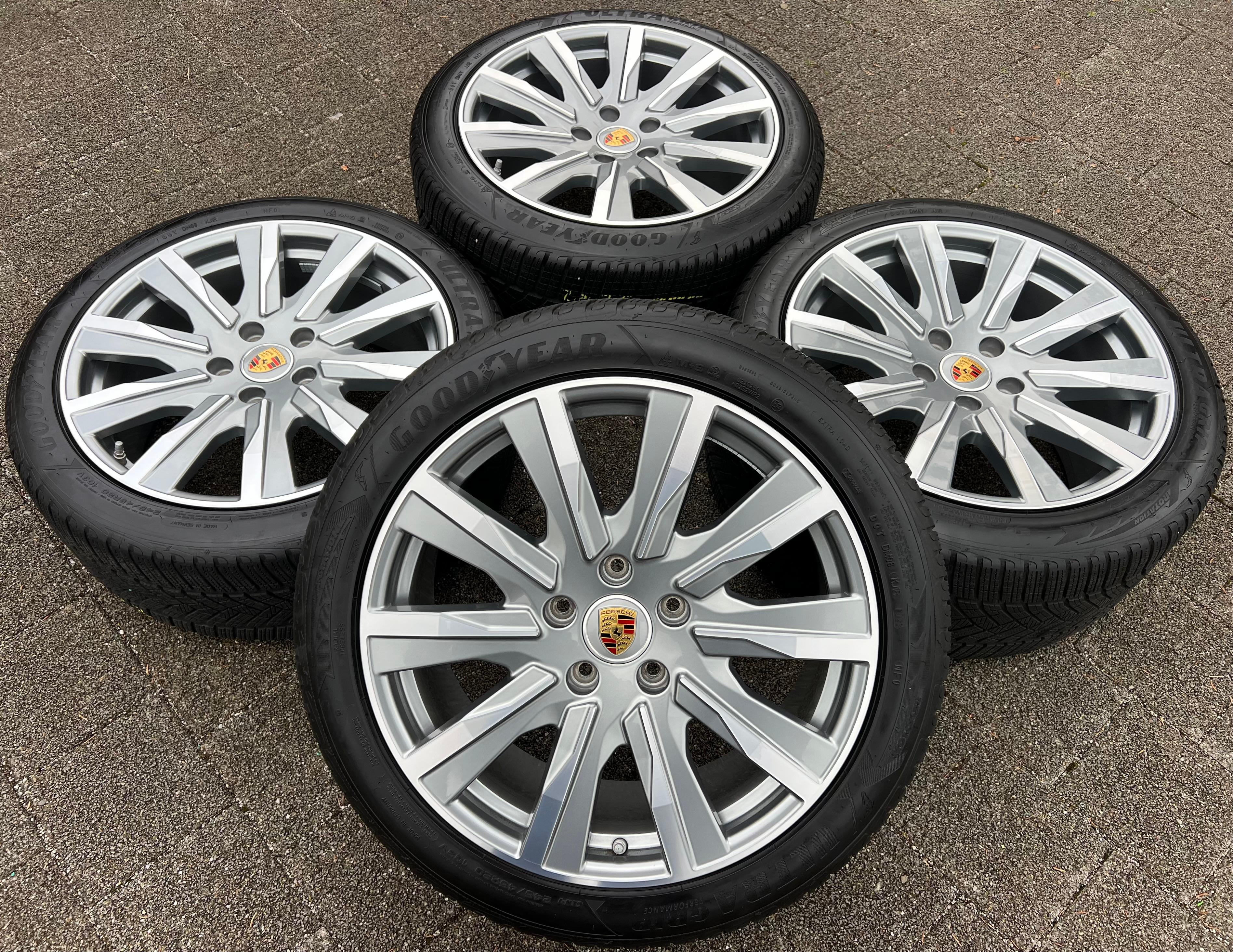4 ORIGINAL 20" ALUFELGEN PORSCHE TAYCAN 9J1601025L 9J1601025M RDKS FREIHAUS