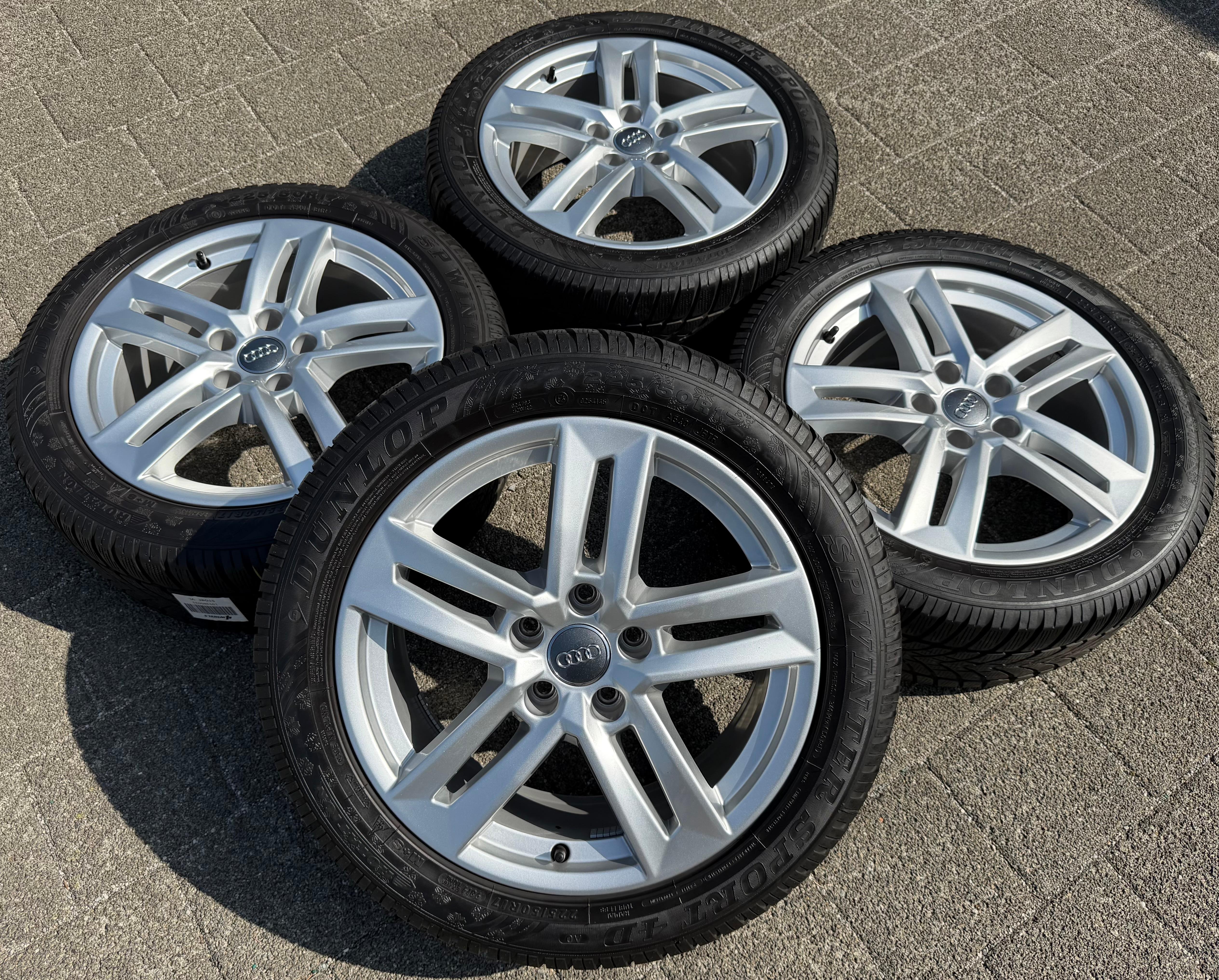 4 Original 17" Alufelgen Audi A4 8W B9 8W0601025P 7x17 ET42 neuwertig