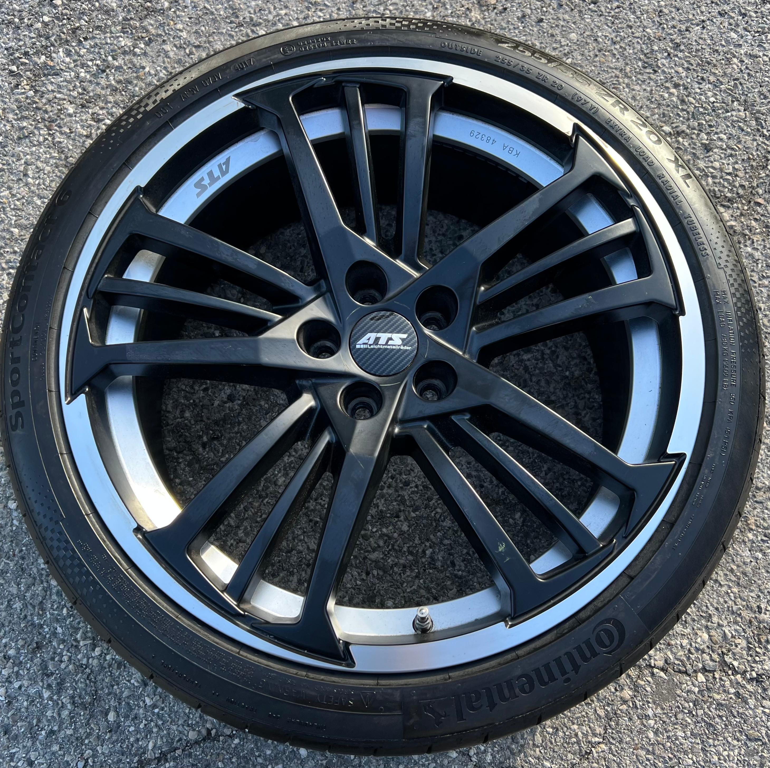 1 X 20" ALUFELGE ATS PRÄZISION 9x20 ET40 5x112 KBA 48329 FELGE FREIHAUS