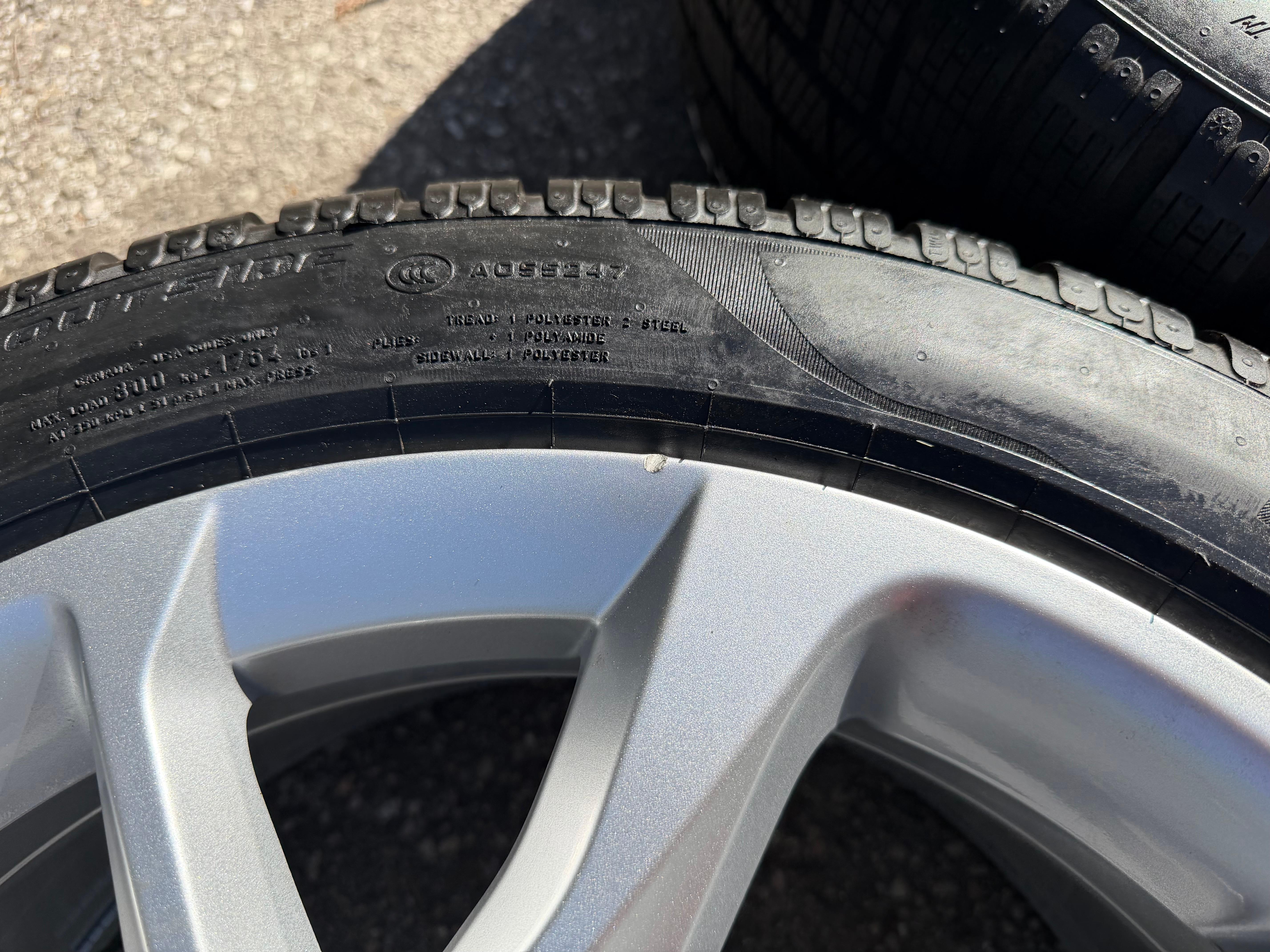 4 llantas de aluminio originales de invierno de 18" para SEAT CUPRA FORMENTOR, 245/45R18 100V, 5FF601025C