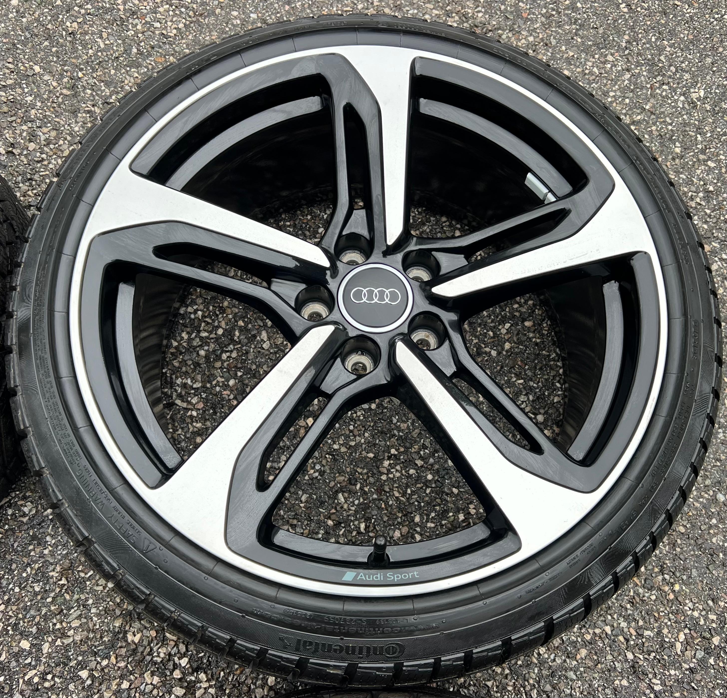 4 LLANTAS DE INVIERNO ORIGINALES DE ALUMINIO 19" AUDI TT 8S 8S0601025B 245/35R19 93W "BLADE" ENTREGA GRATUITA
