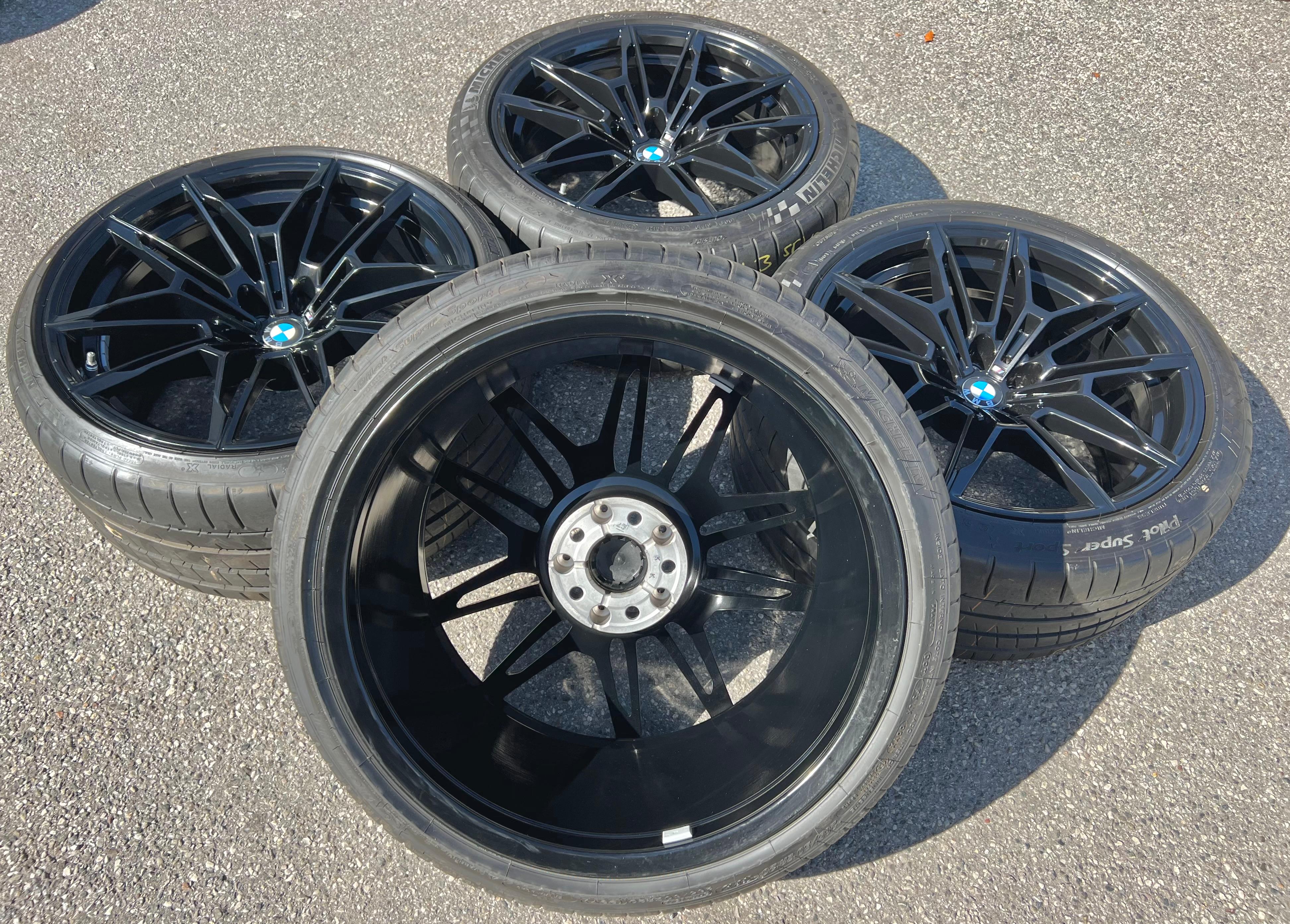 4 ORIGINELE 19" 20" ALUMINIUM ZOMERWIELEN BMW M3 G80 M4 G82 G83 STYLING M825 GRATIS LEVERING