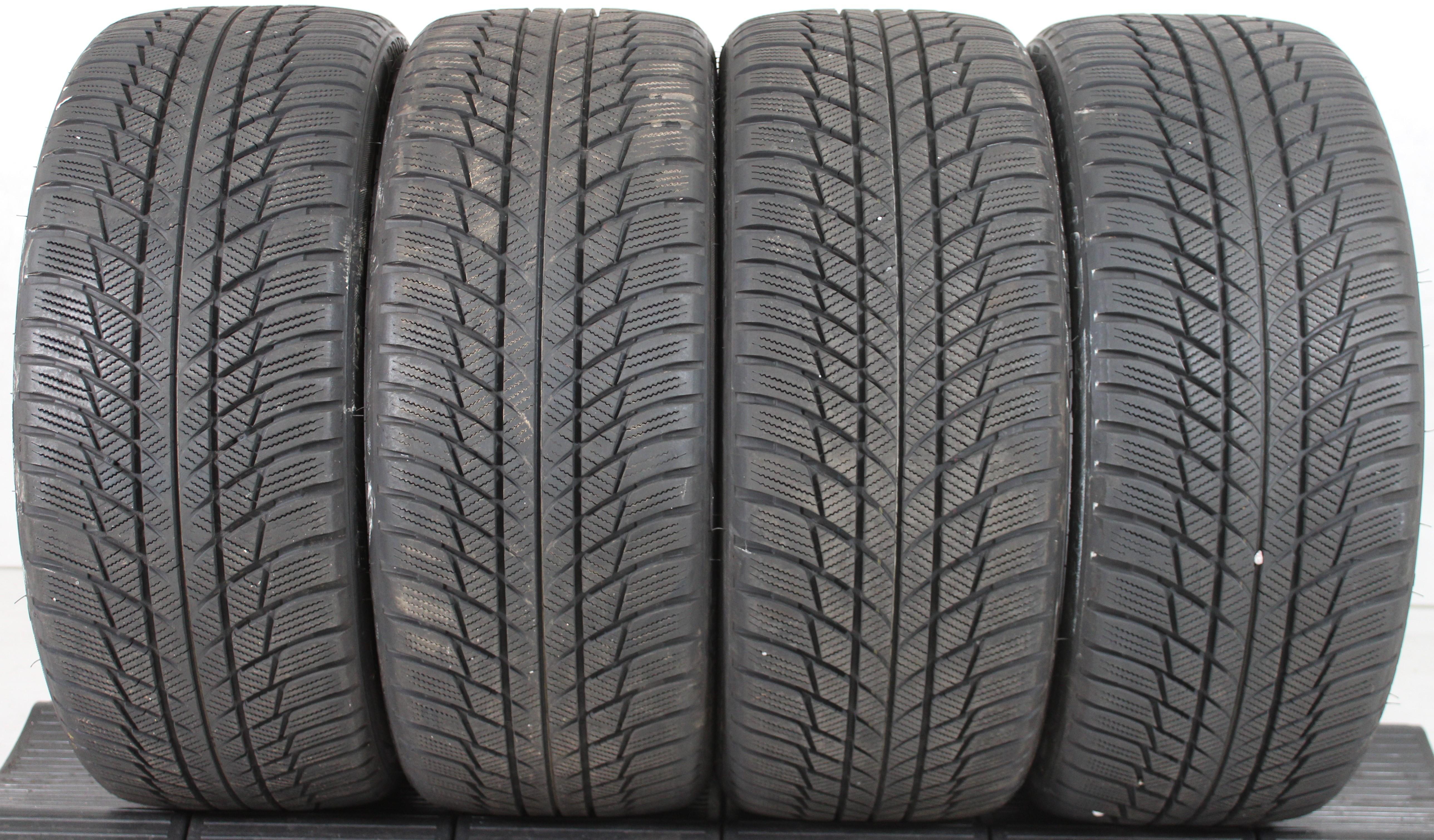 4 x 225/40R18 92V Winterreifen Bridgestone Blizzak LM001 Runflat 2x 6mm und 2x 7-7,5mm 2019