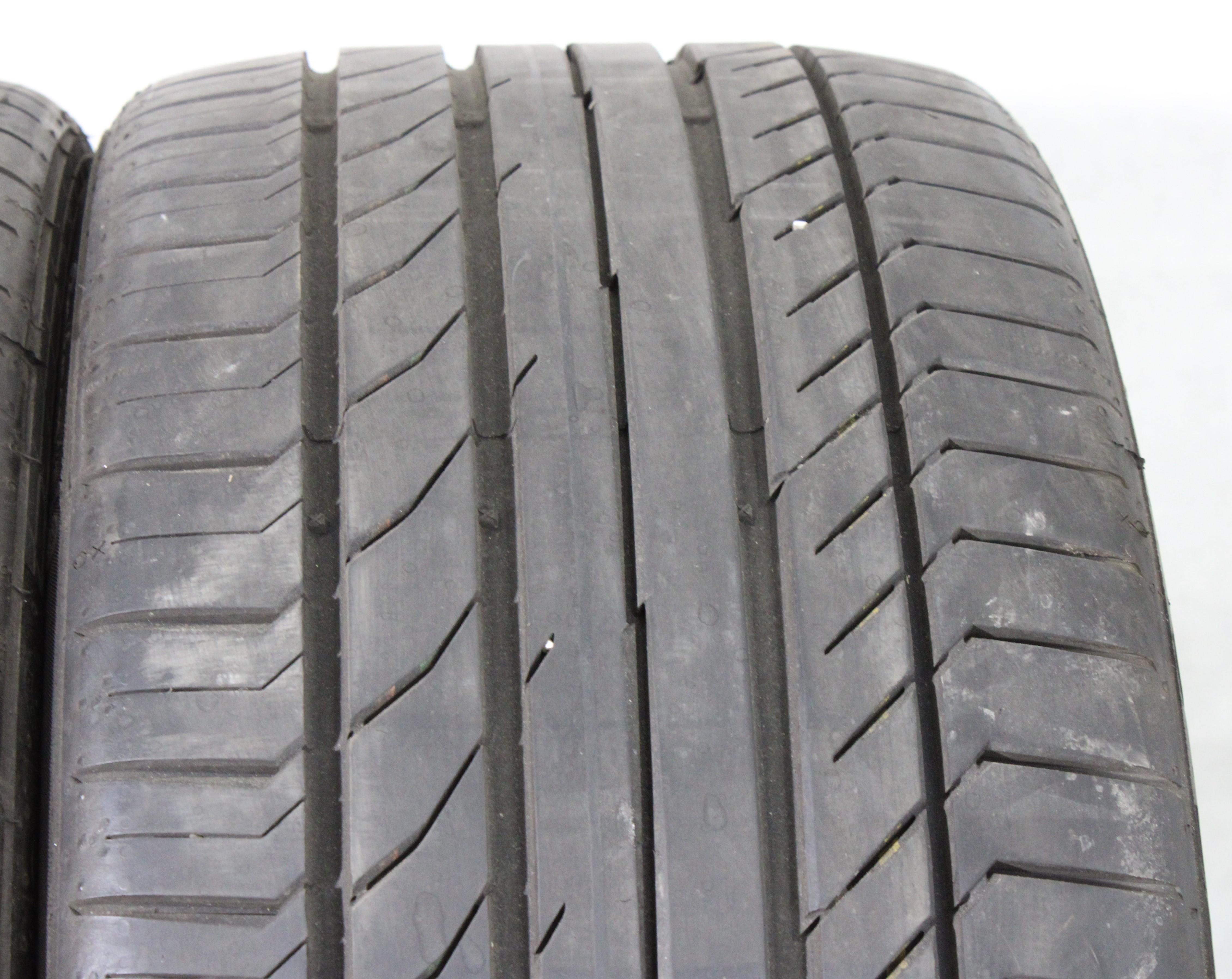 2 x 245/35R18 88Y Sommerreifen Continental Sport Contact 5 SSR* Runflat 6,5-7mm 2019