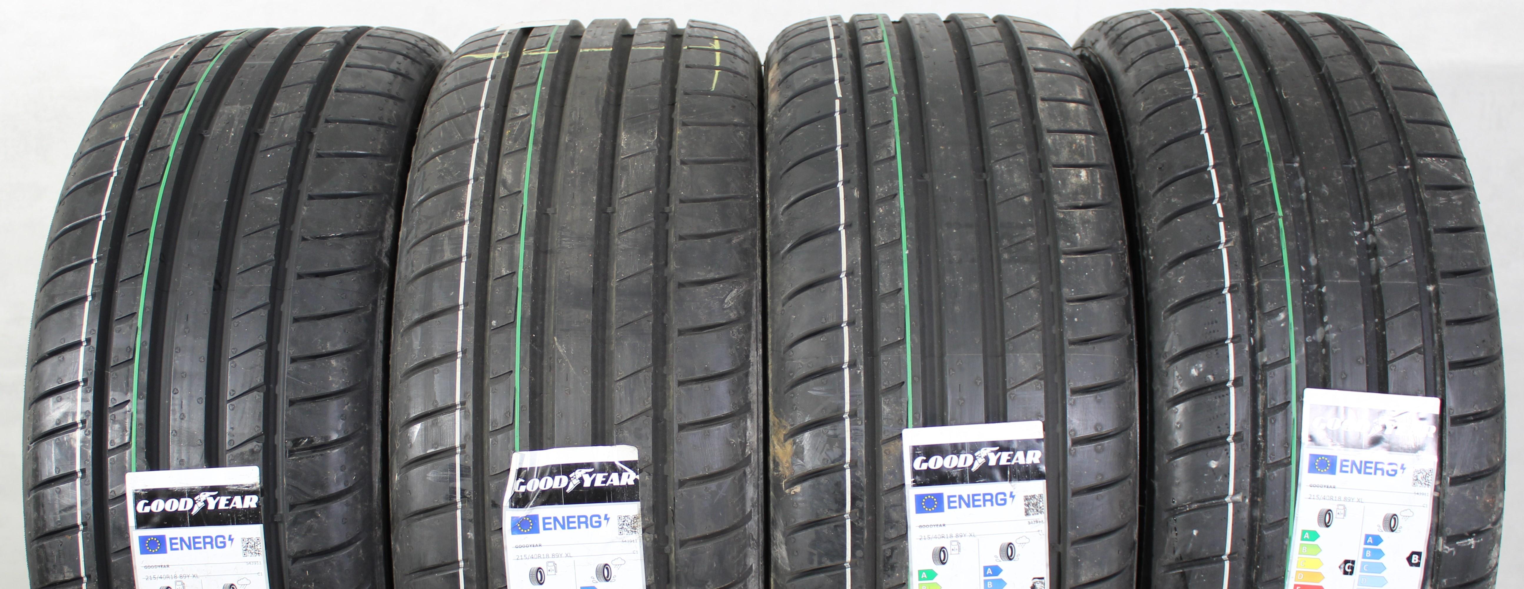 4 x 215/40R18 89Y Sommerreifen Goodyear Eagle F1 Asymmetric 3 2022 AO NEU Freihaus