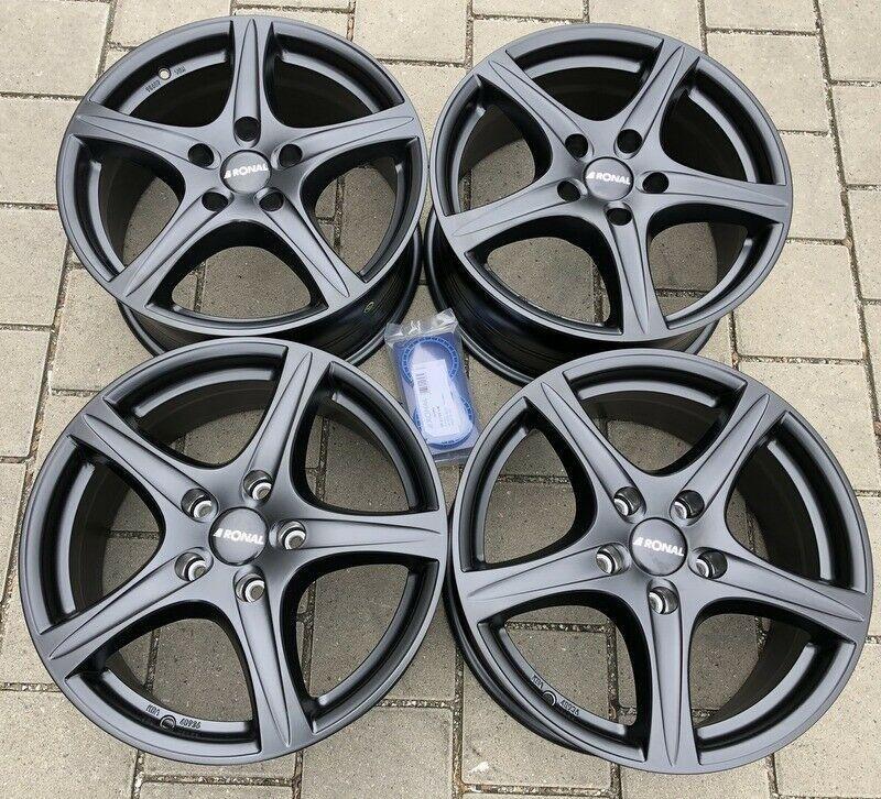 4 ALUFELGEN SCHWARZ 18" FELGEN VW BUS T5 T6 T6.1 NEU FREIHAUS