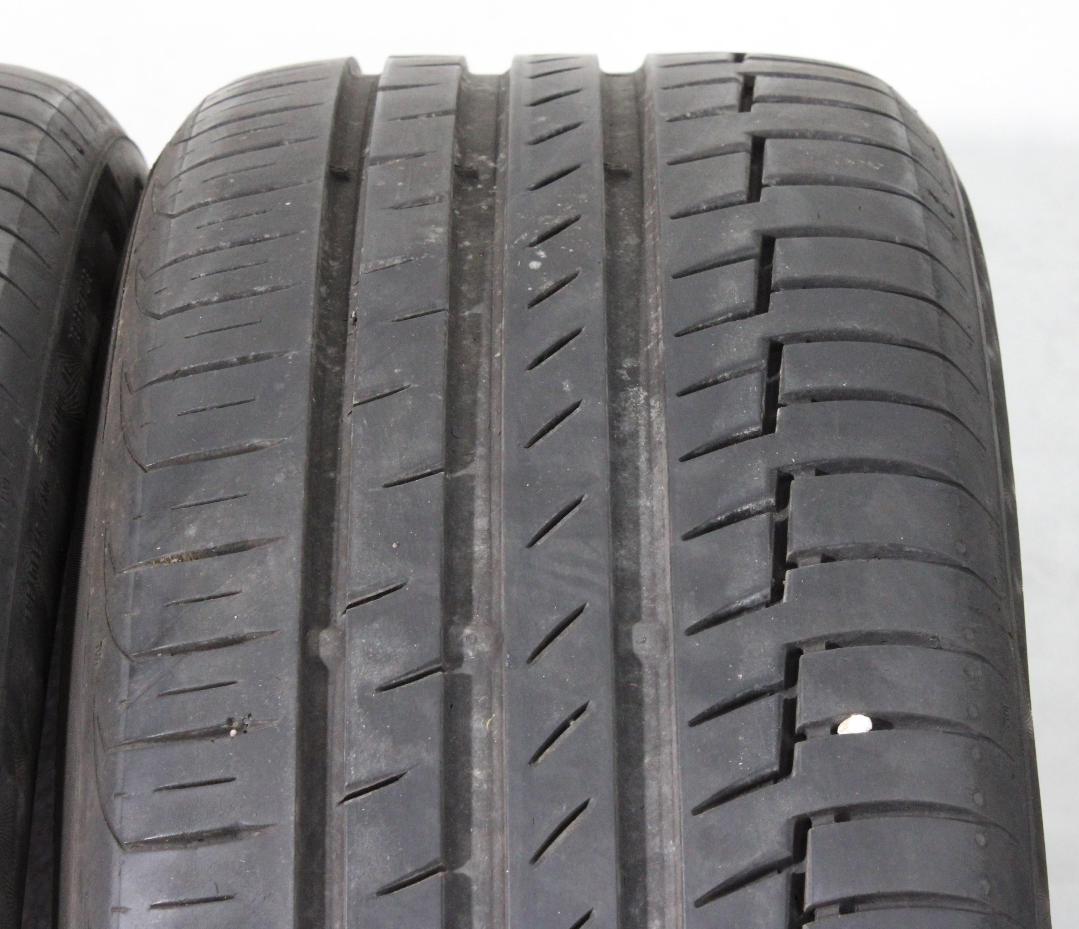 2 neumáticos de verano Continental Premium Contact 6, 225/50R18 99W, * 5-5,5 mm, 2019 XL