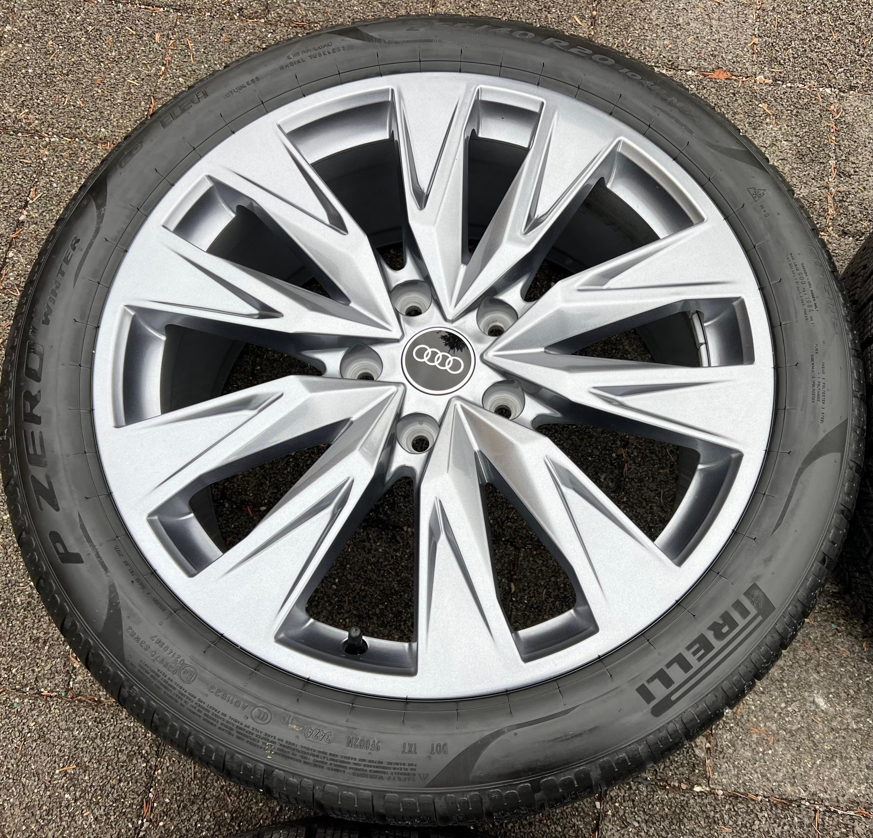 4 CERCHI IN LEGA ORIGINALI DA 20" PER AUDI A6 S6 E-TRON GH5 GHA 85E601025B 85E601025C 2024