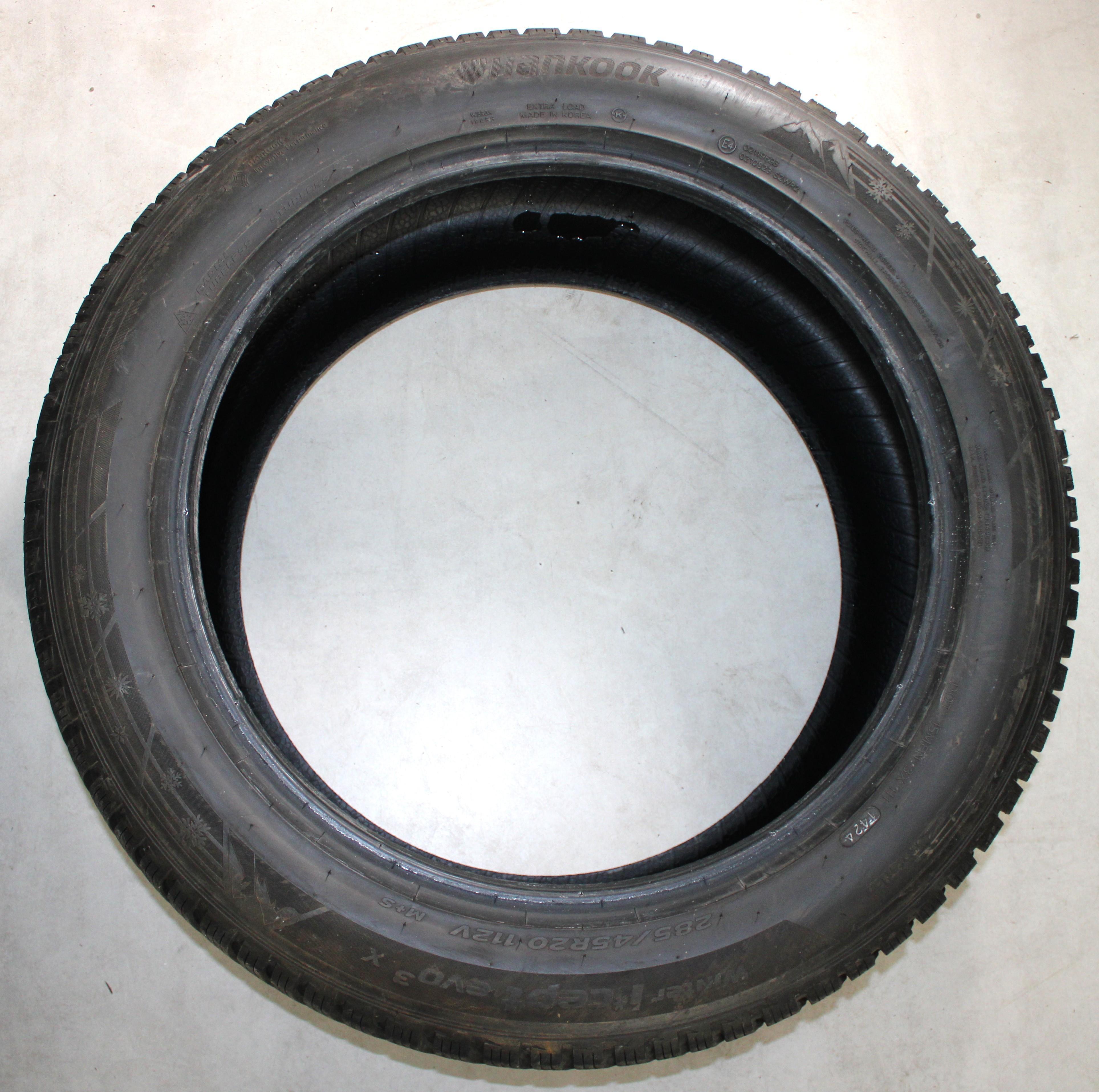 2 x 285/45R20 112V Winterreifen Hankook Winter I*Cept Evo 3 X 7,5-8mm 2024
