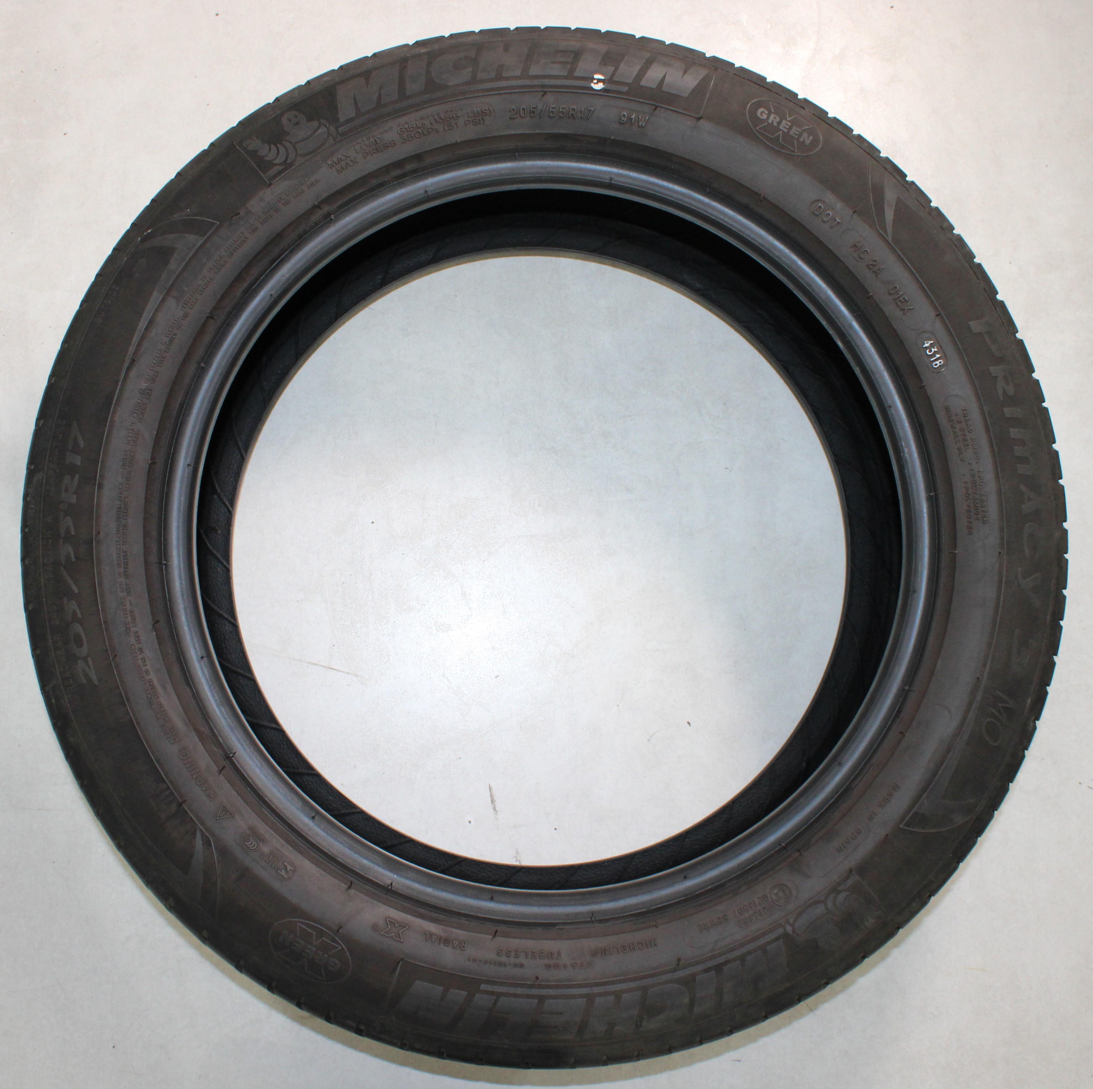 2 x 205/55R17 91W Sommerreifen Michelin Primacy 3 MO 5mm 2018