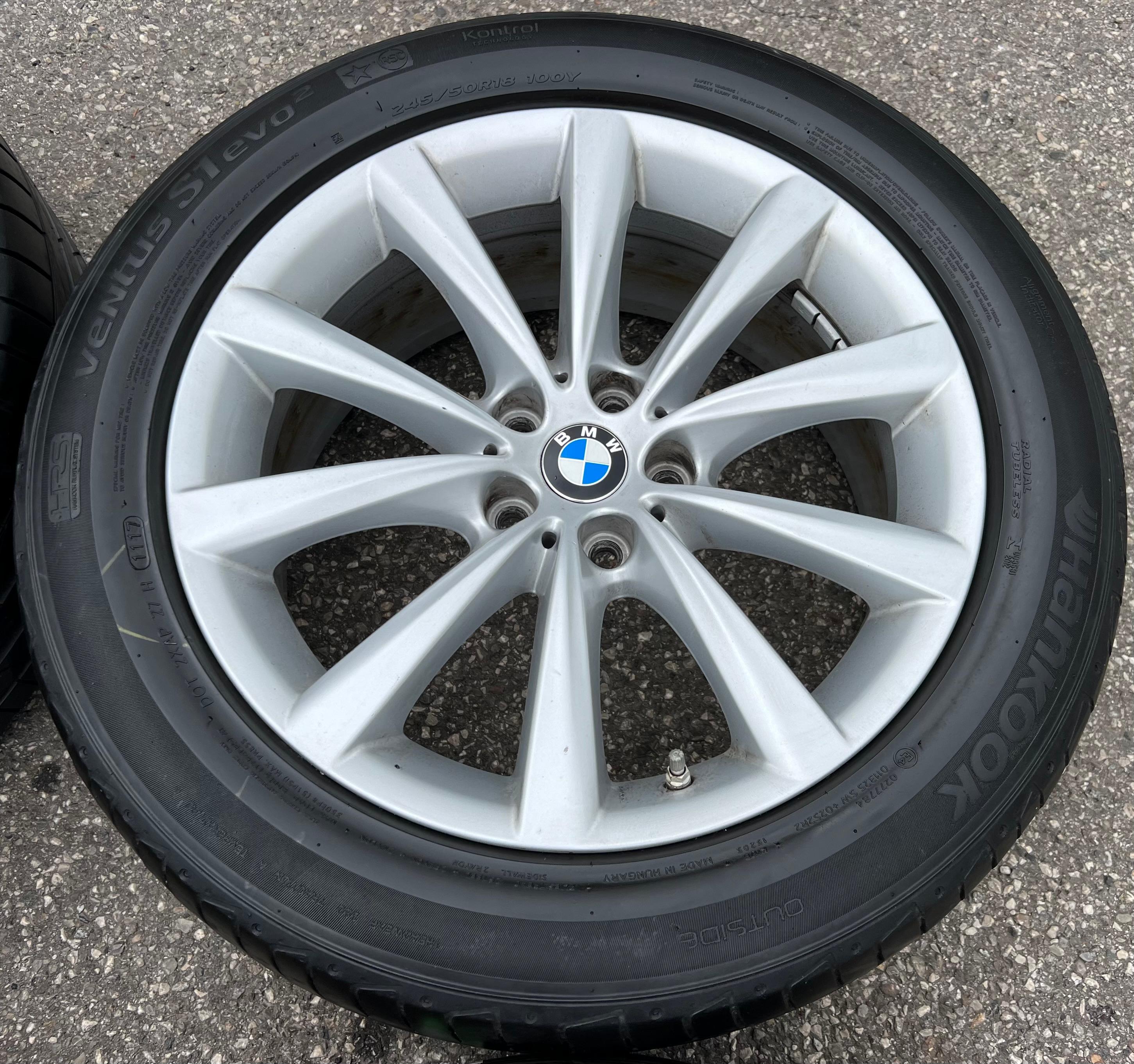 4 ROUES D'ÉTÉ 18" EN ALU BMW SÉRIE 7 G11 G12 245/50R18 100Y FRANCO DOMICILE