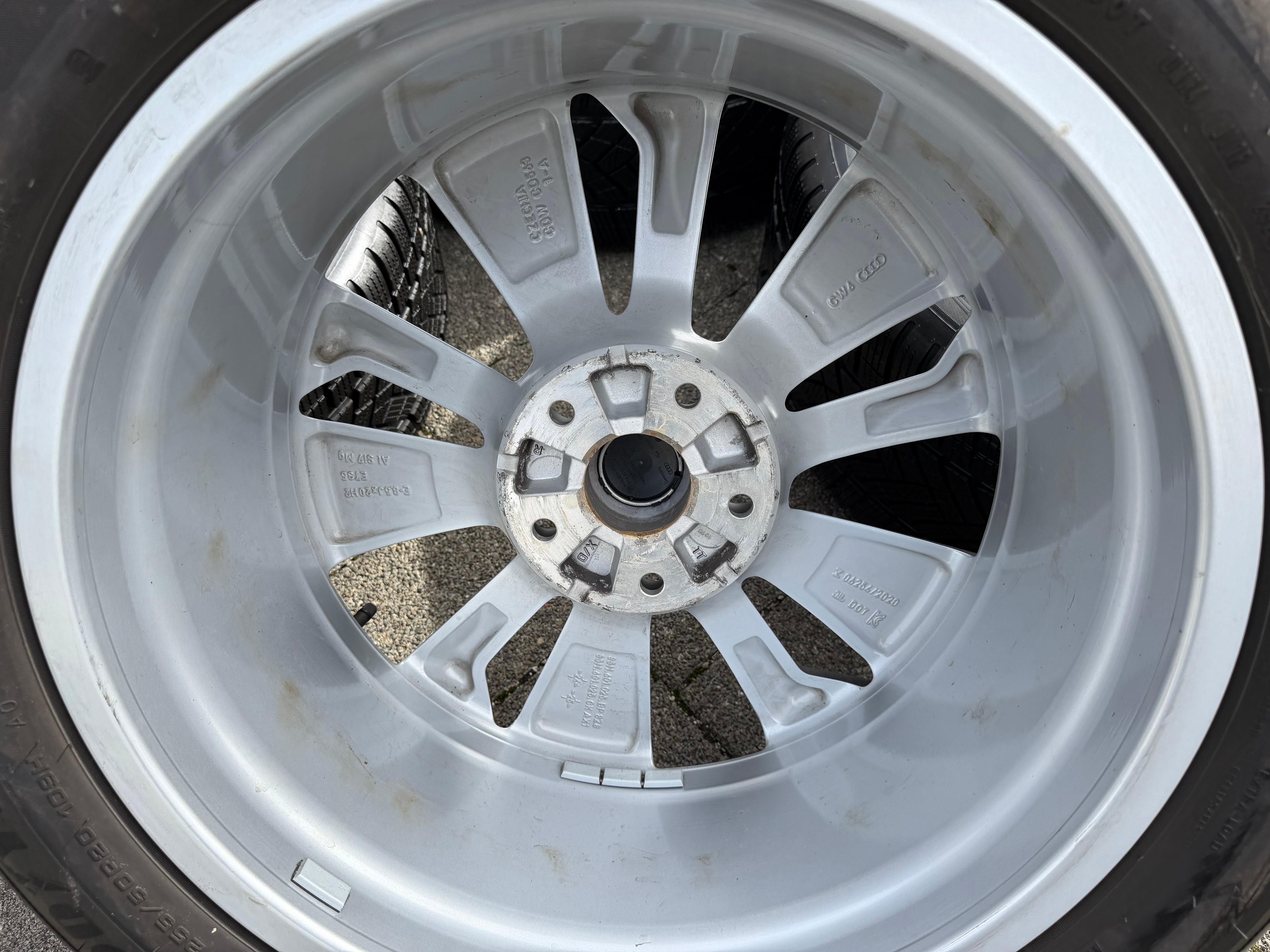 4 RUOTE IN LEGA ORIGINALI DA 20" INVERNALI AUDI Q6 SQ6 E-TRON GF 255/50R20 109V 285/45R20 112V