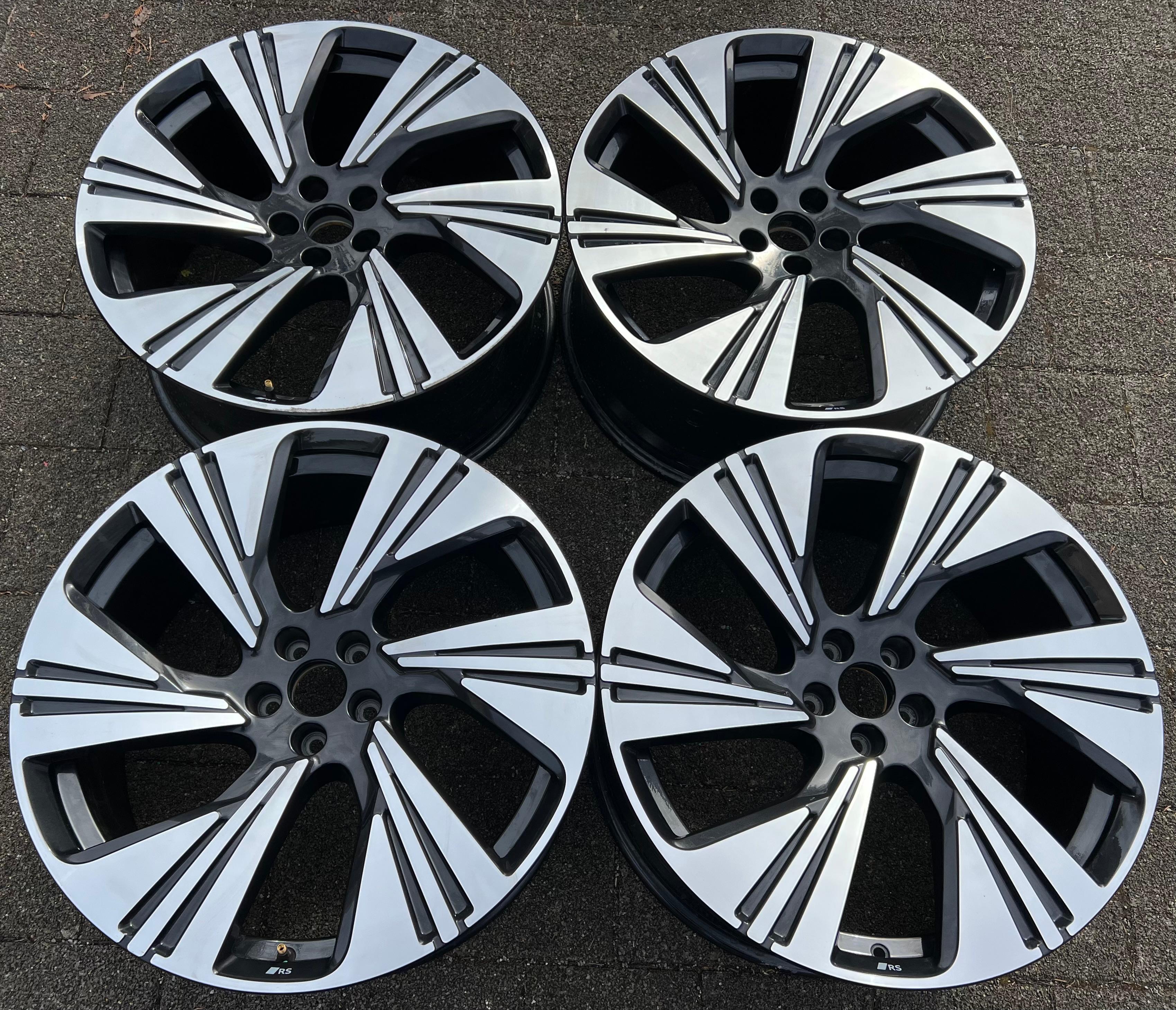 4 ORIGINAL 22" ALUFELGEN FELGEN AUDI E-TRON Q8 GE 4KE601025AM 9,5x22 ET36 FREIHAUS