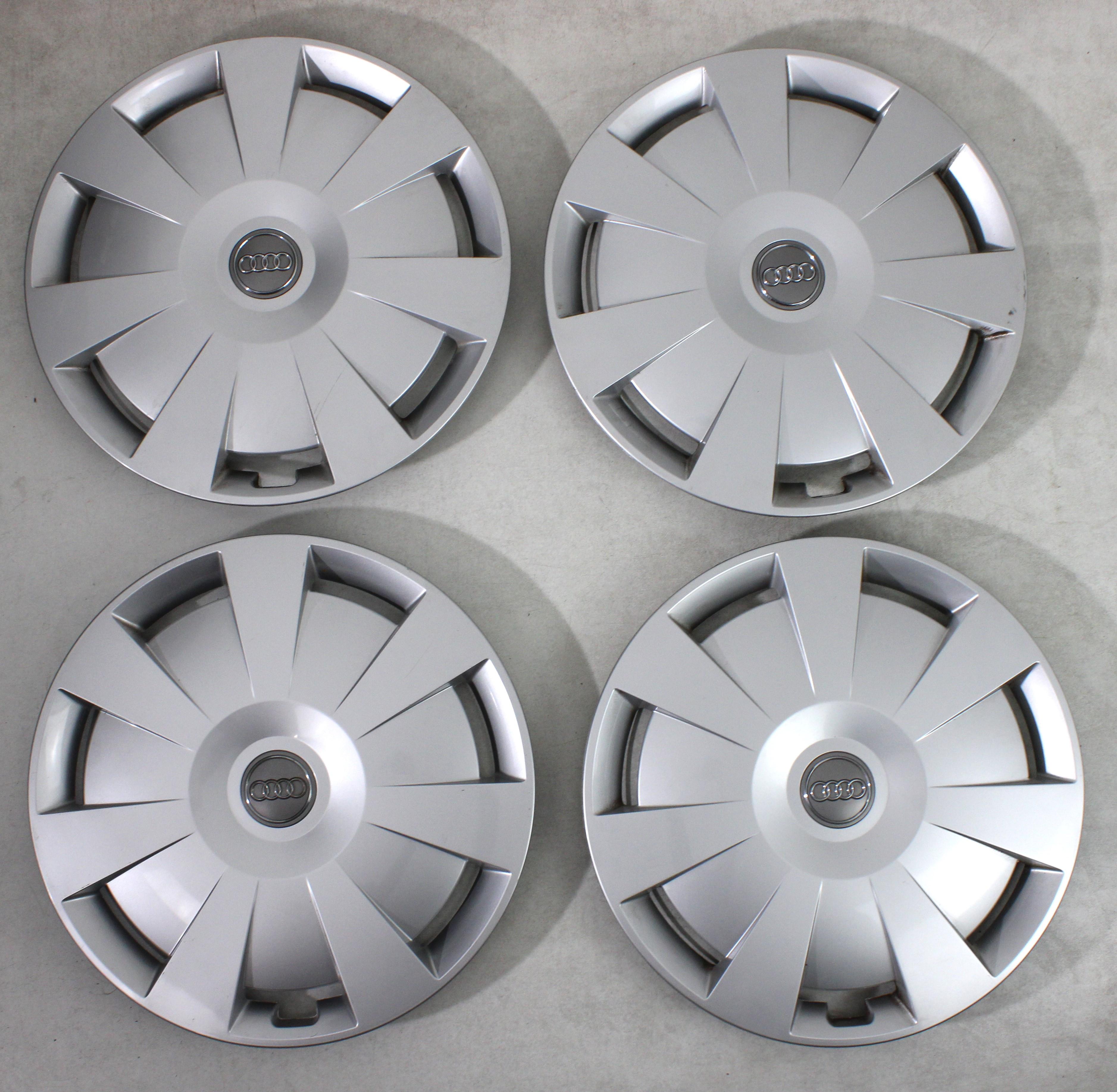4 TAPACUBOS ORIGINALES DE 16" PARA AUDI A3 A4 Q2 8V0601147C, TAPACUBOS DE 16 PULGADAS CON ENVÍO GRATUITO