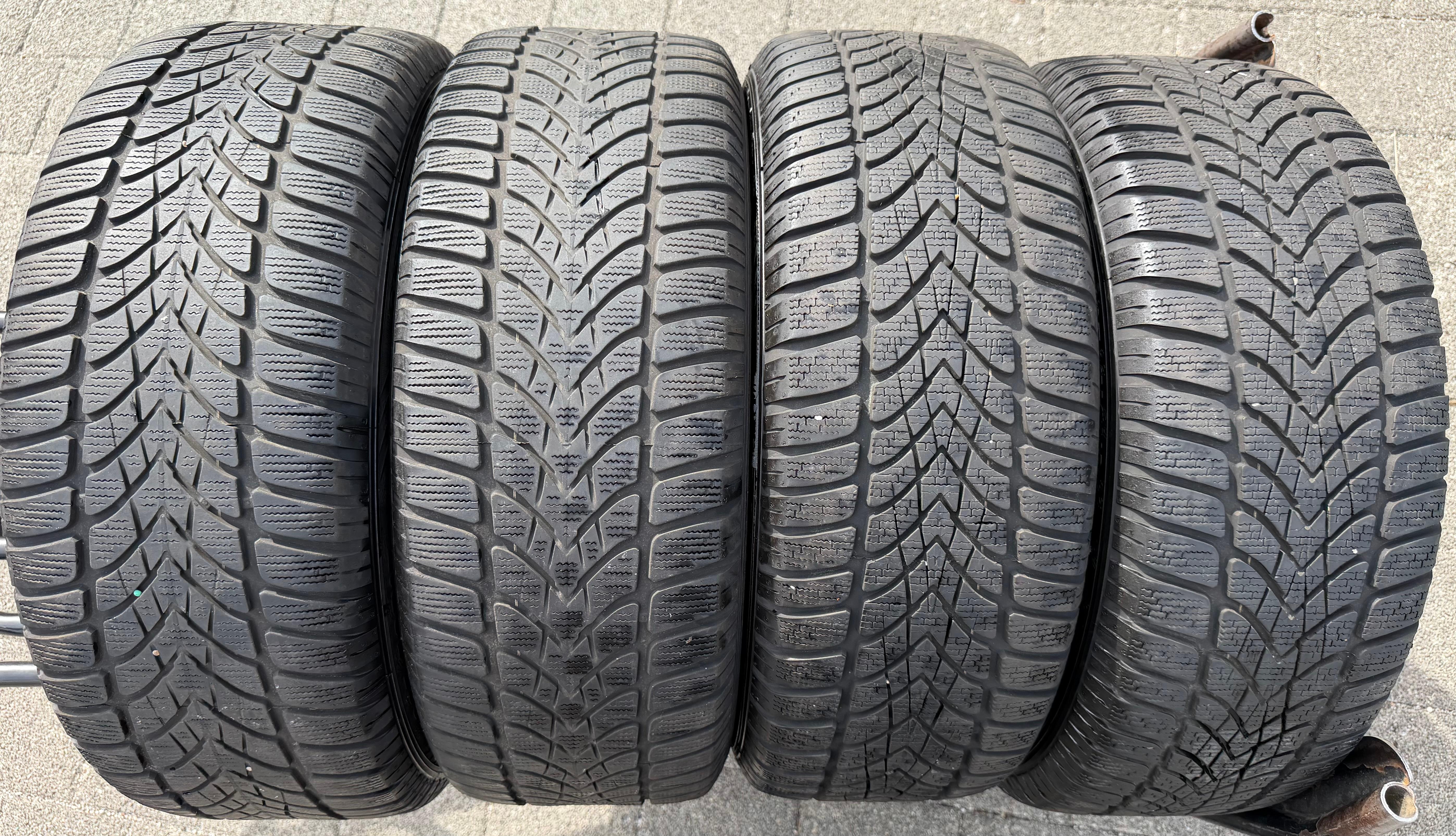 4 Original 17" Alu Winterräder Audi A4 B9 8W 8W0601025P 225/50R17 98H Dunlop 2022