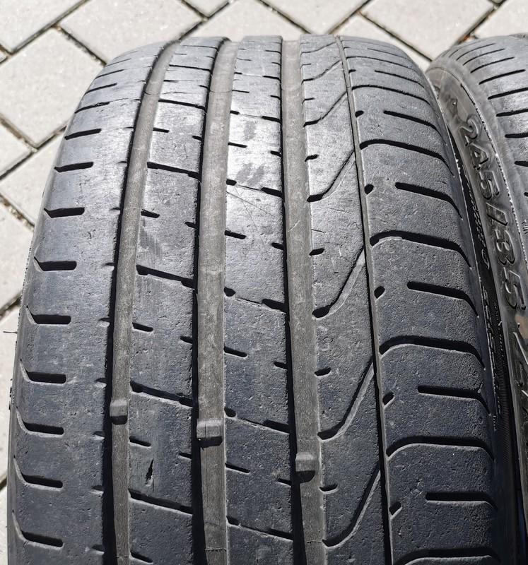 2 x 245/35R20 91Y Sommerreifen Pirelli Pzero N0 5,5-6mm 2012