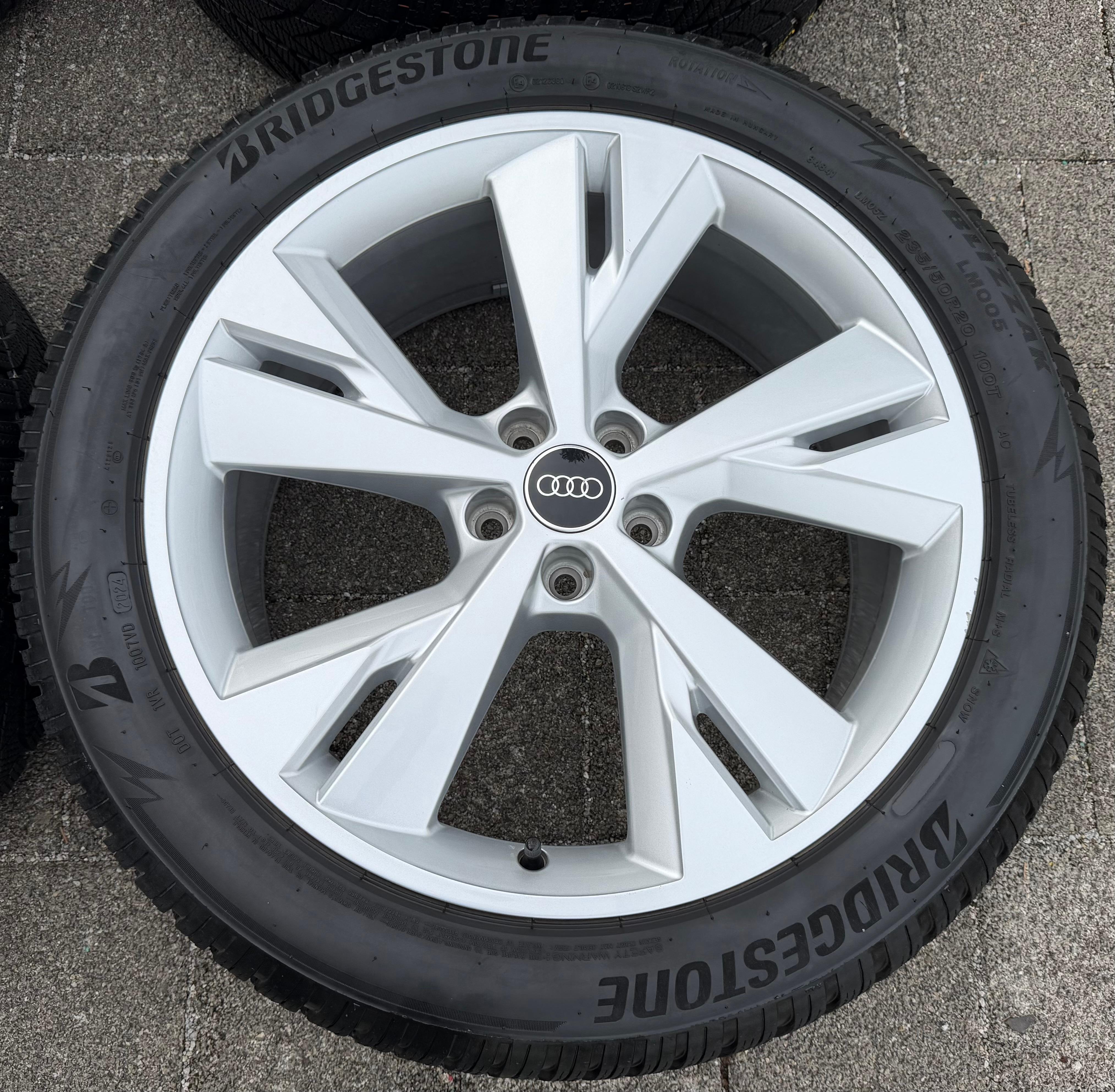 4 RUEDAS DE INVIERNO DE ALEACIÓN ORIGINALES DE 20" PARA AUDI Q4 E-TRON 235/50R20 101T 255/45R20 101T TOP