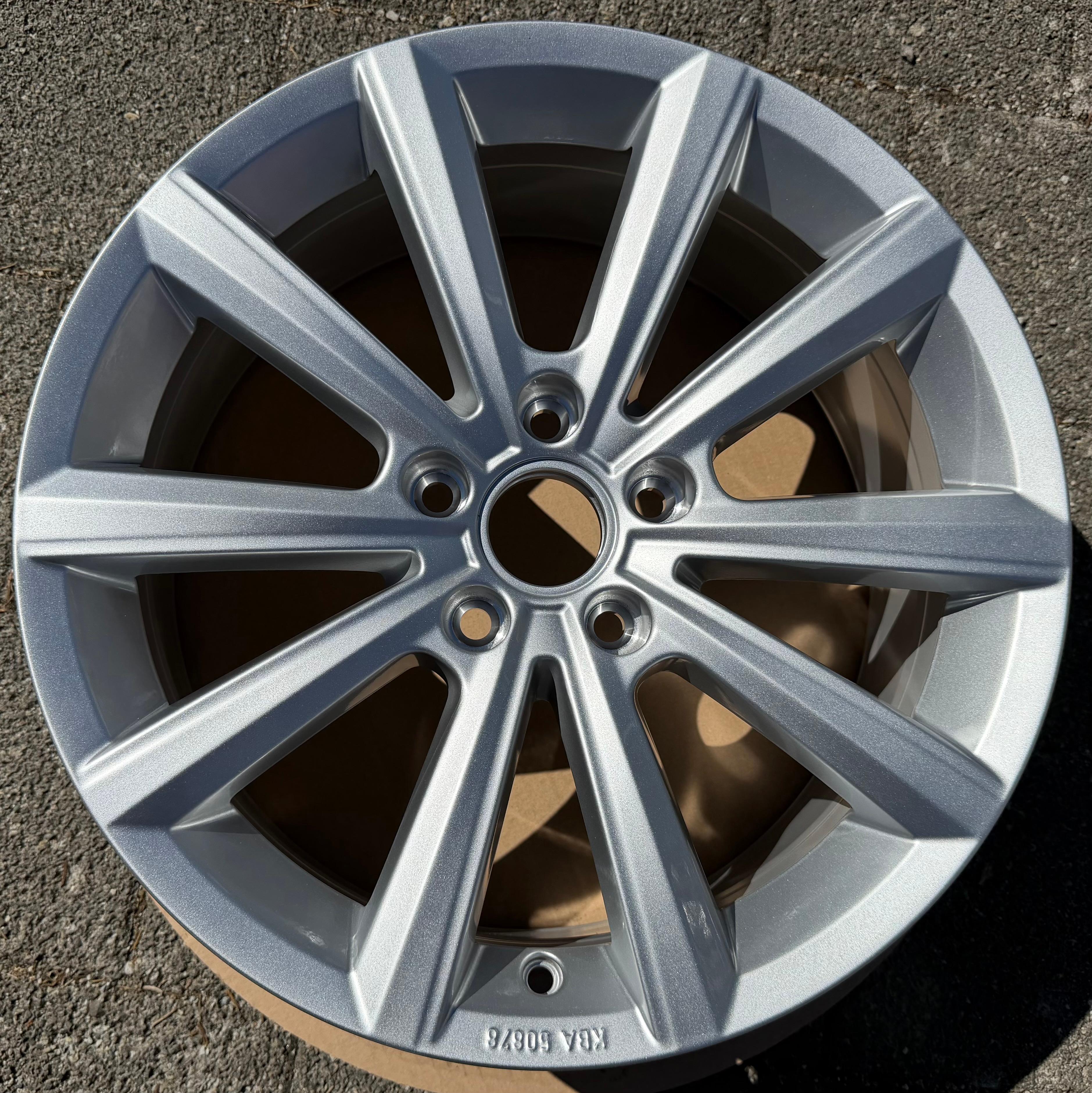 1 jante alu d'origine VW Arteon 17 pouces, 3H, T-Roc, A1, compatible 3G, B8, Merano, 7x17, ET38, neuve