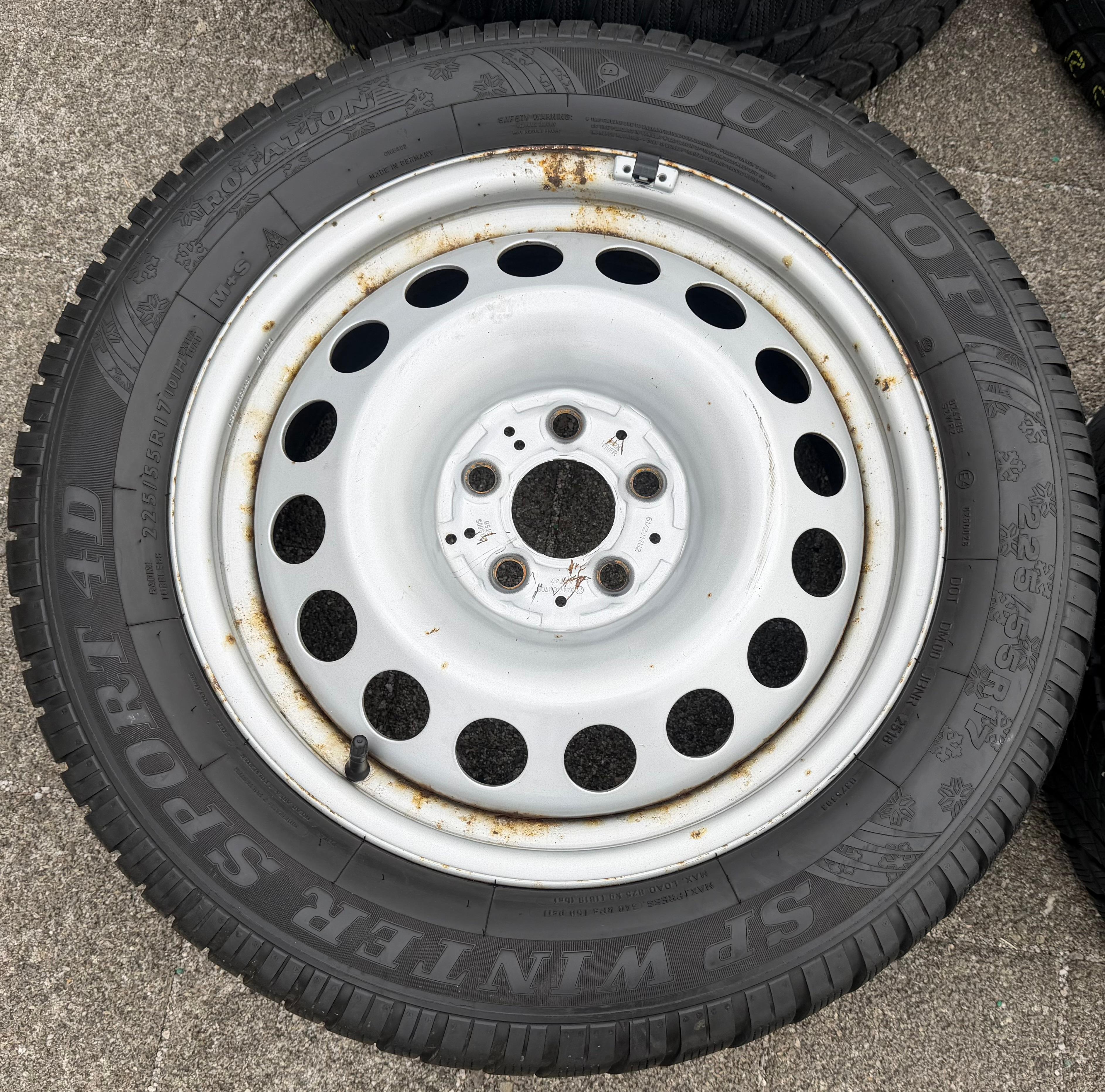 4 Winterräder Mercedes Vito V-Klasse W447 A4474011700 225/55R17 101H RDKS