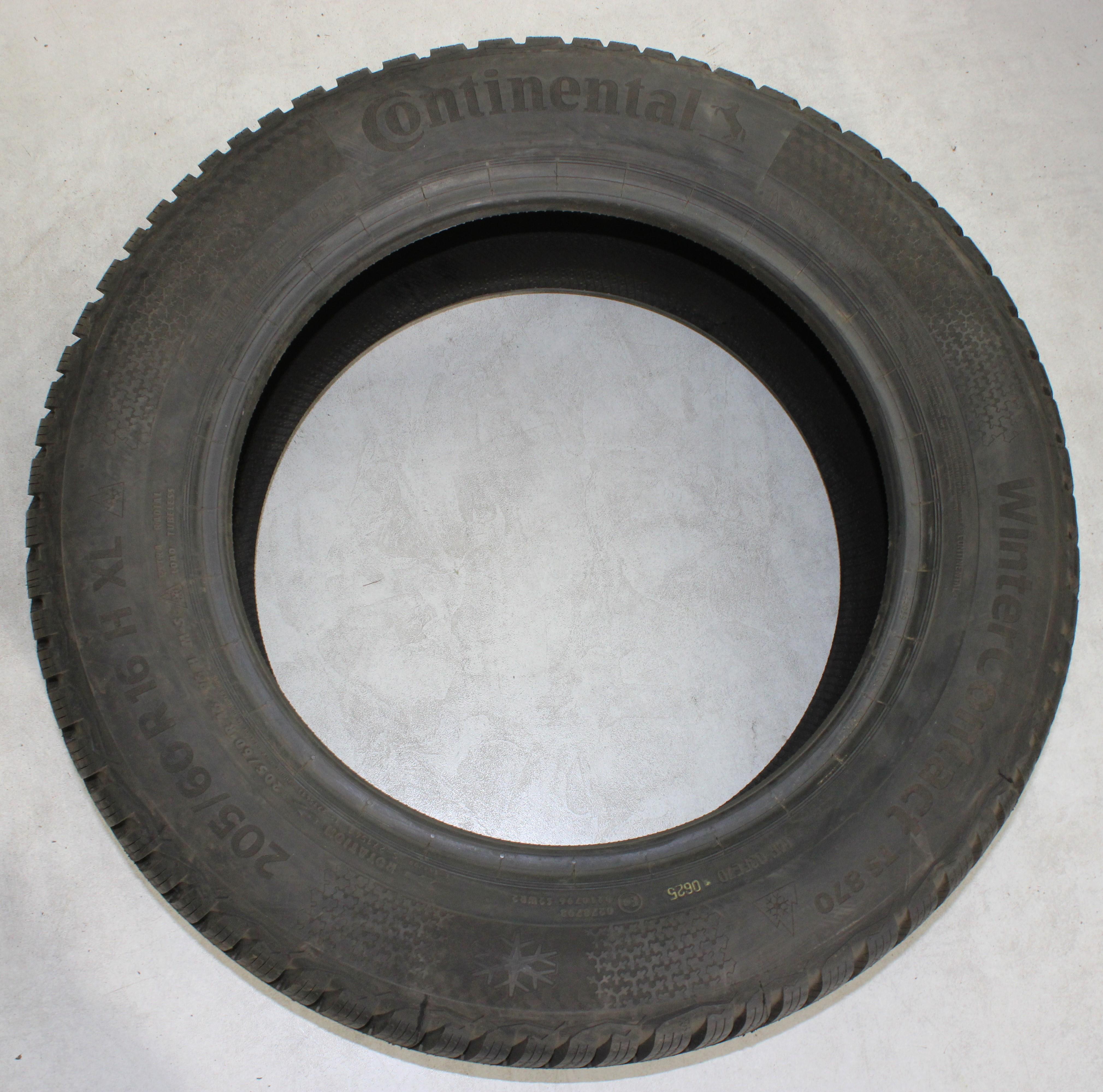 1 pneumatico invernale Continental Winter Contact TS870 2025 205/60R16 96H NUOVO