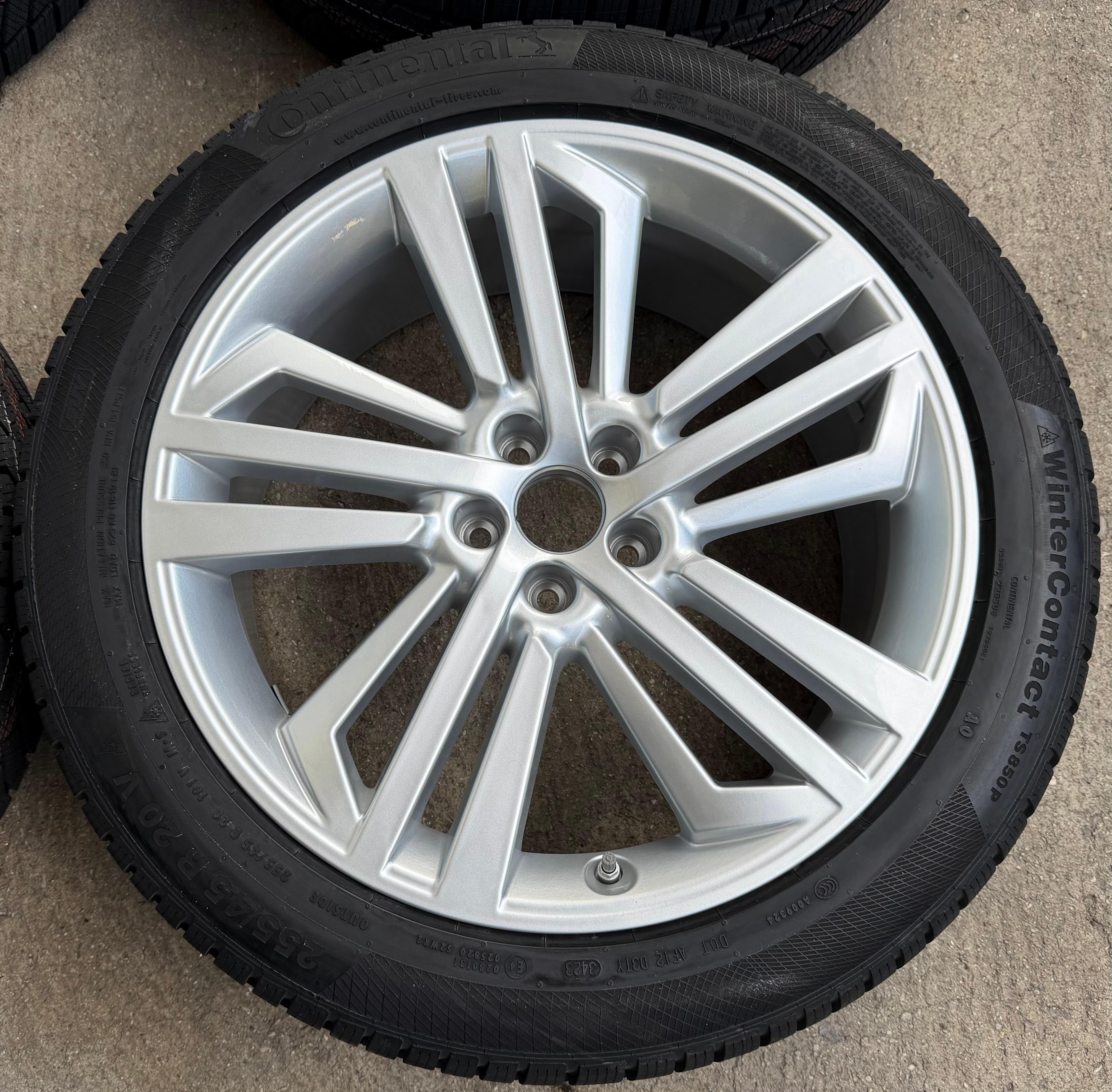 4 Original 20" Alu Winterräder AUDI Q5 SQ5 FY 80A601025L 255/45R20 101V Continental NEU