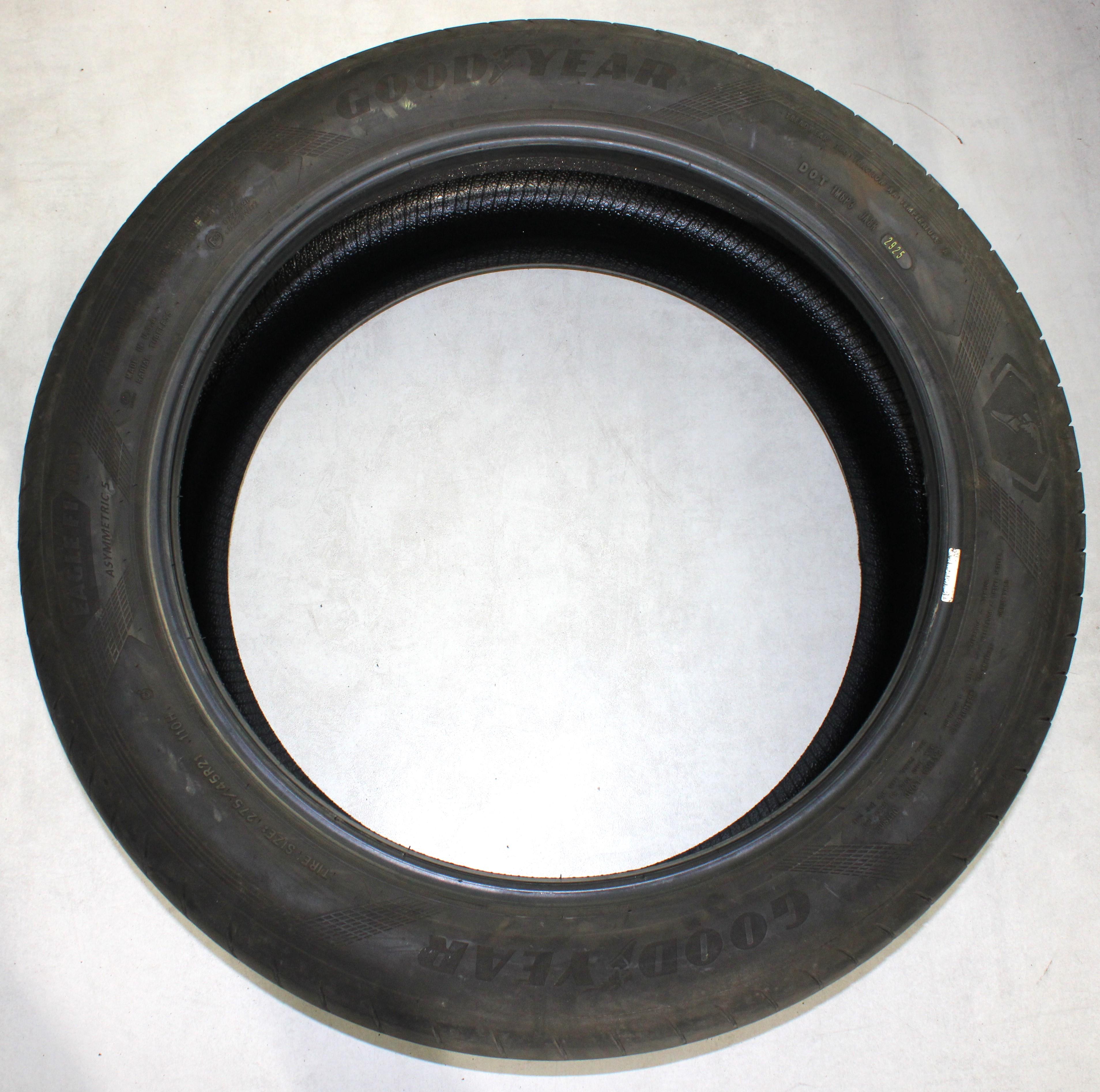 2 x 275/45R21 110H pneus été Goodyear Eagle F1 Asymmetric 5 MO 5-5,5 mm 2025 Silent