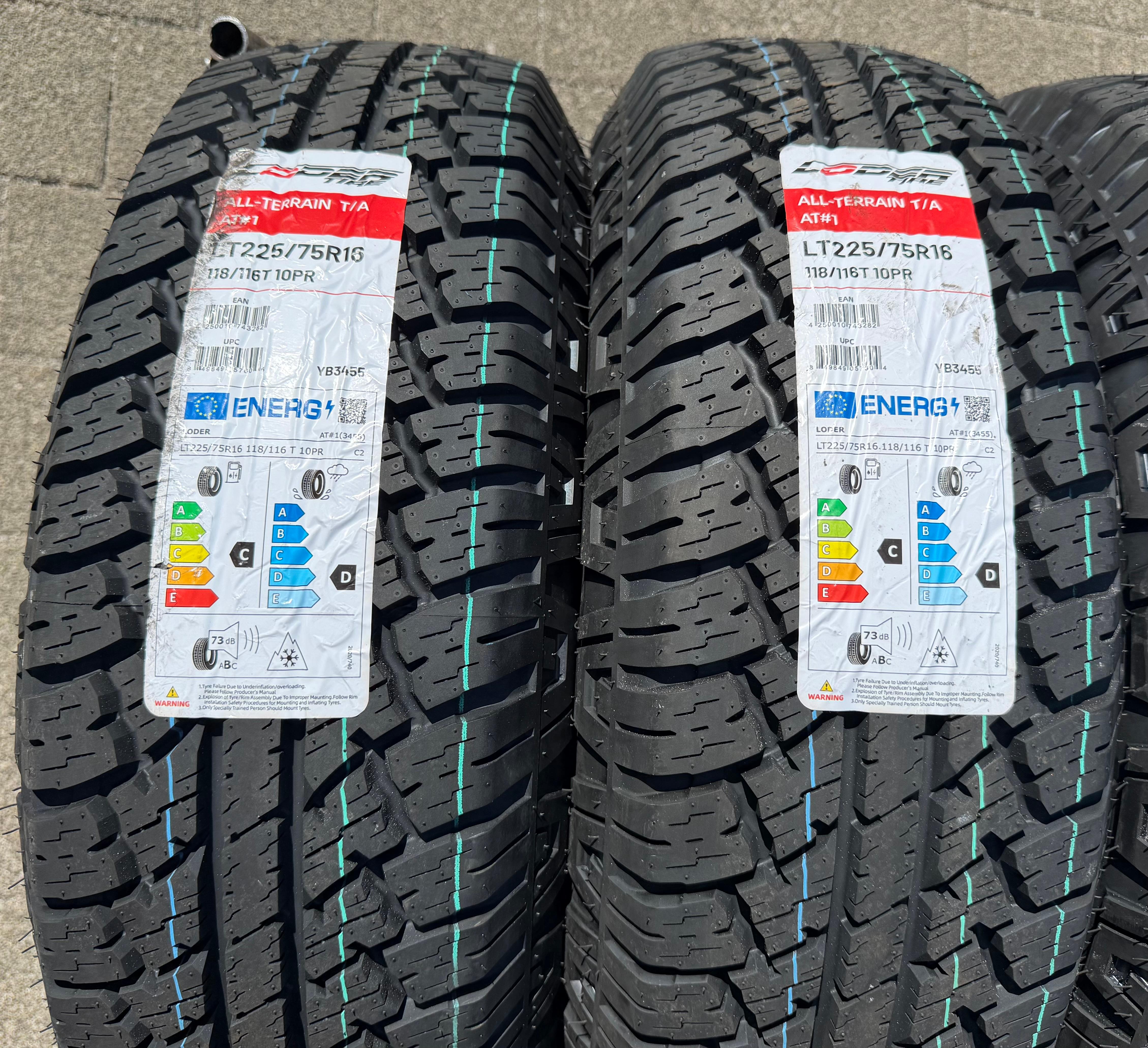 4 Allwetterräder Mercedes Sprinter W907 907 225/75R16C 118/116T LODER AT#1 Ganzjahresreifen NEU