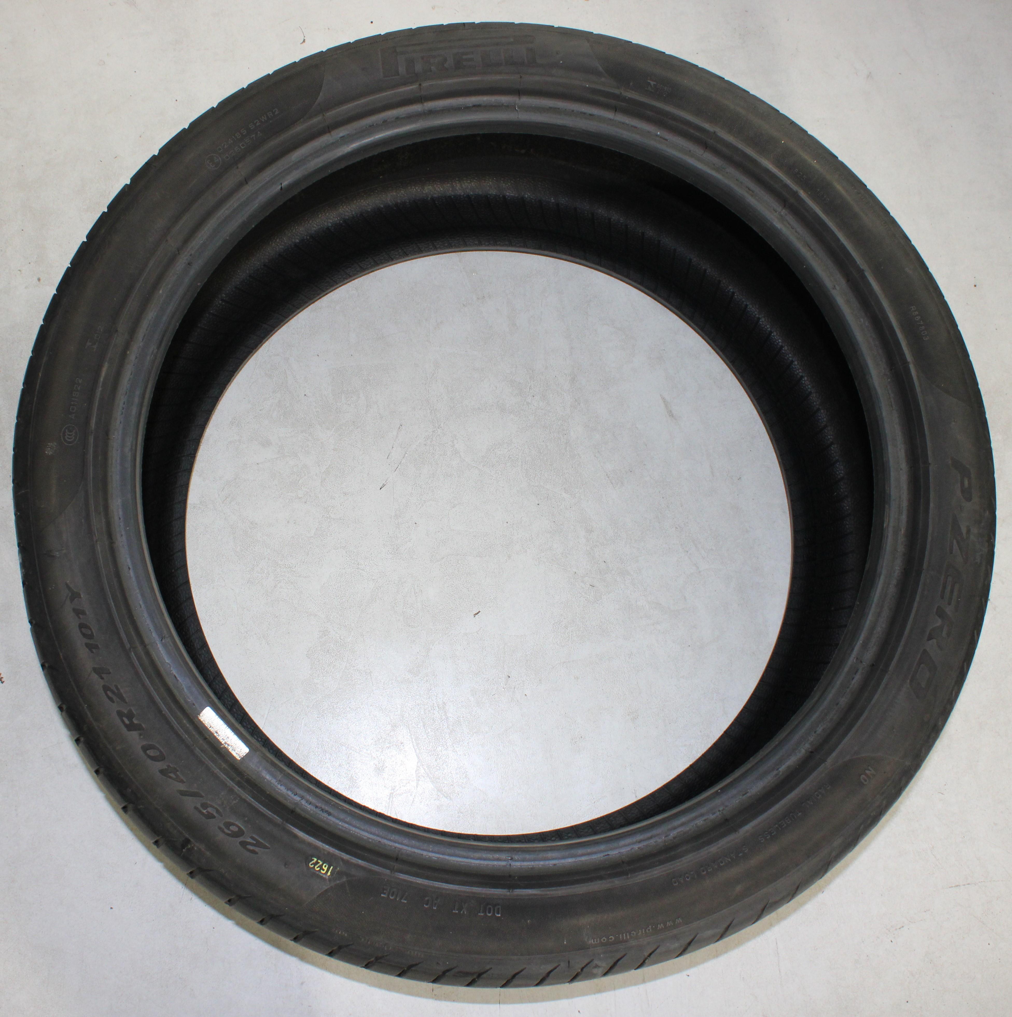 2 x 265/40R21 101Y Sommerreifen Pirelli Pzero N0 4,5-5mm 2022