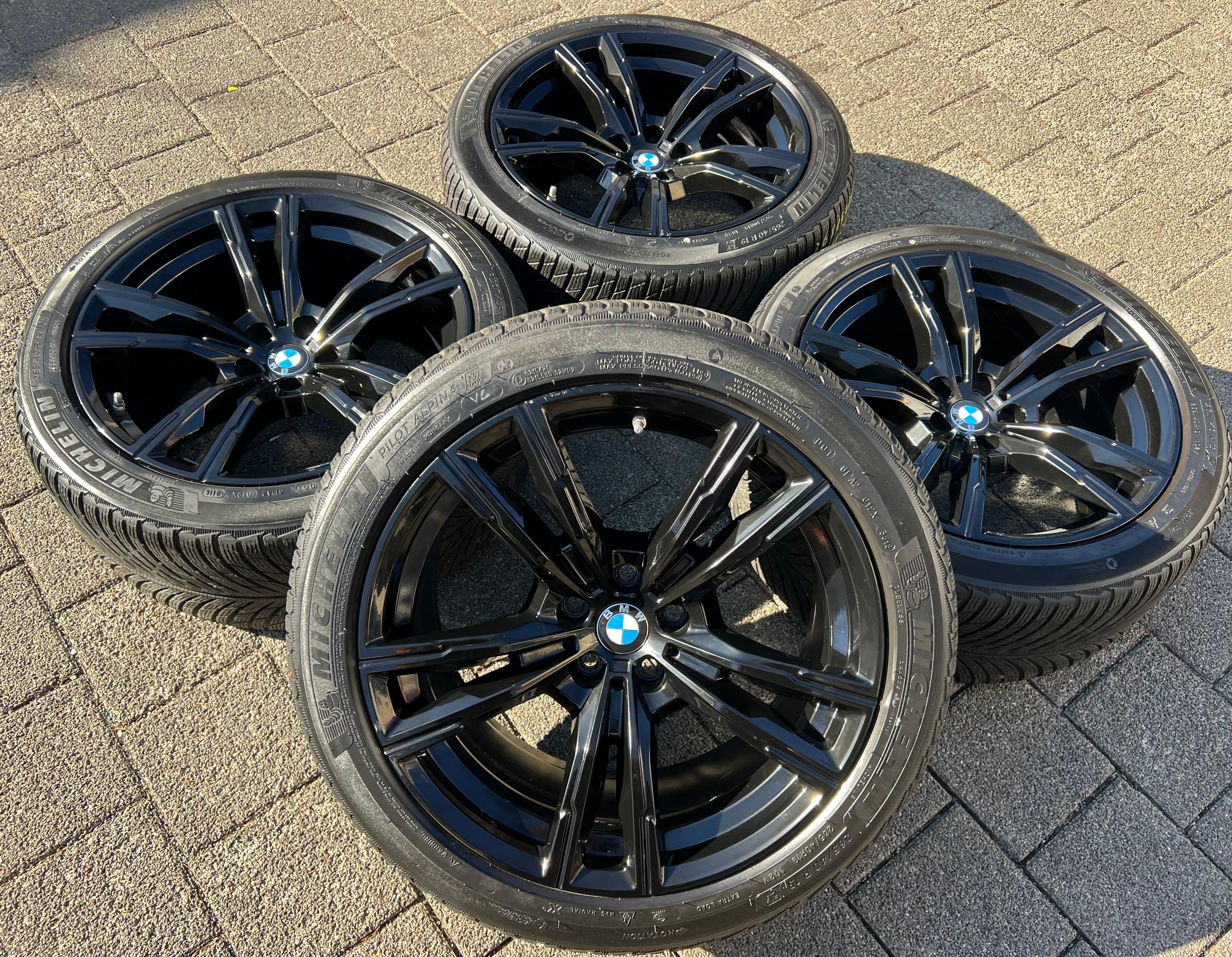 4 ORIGINAL 19" ALU WINTERRÄDER BMW M5 F90 M8 F91 F92 F93 STYLING M812 FREIHAUS