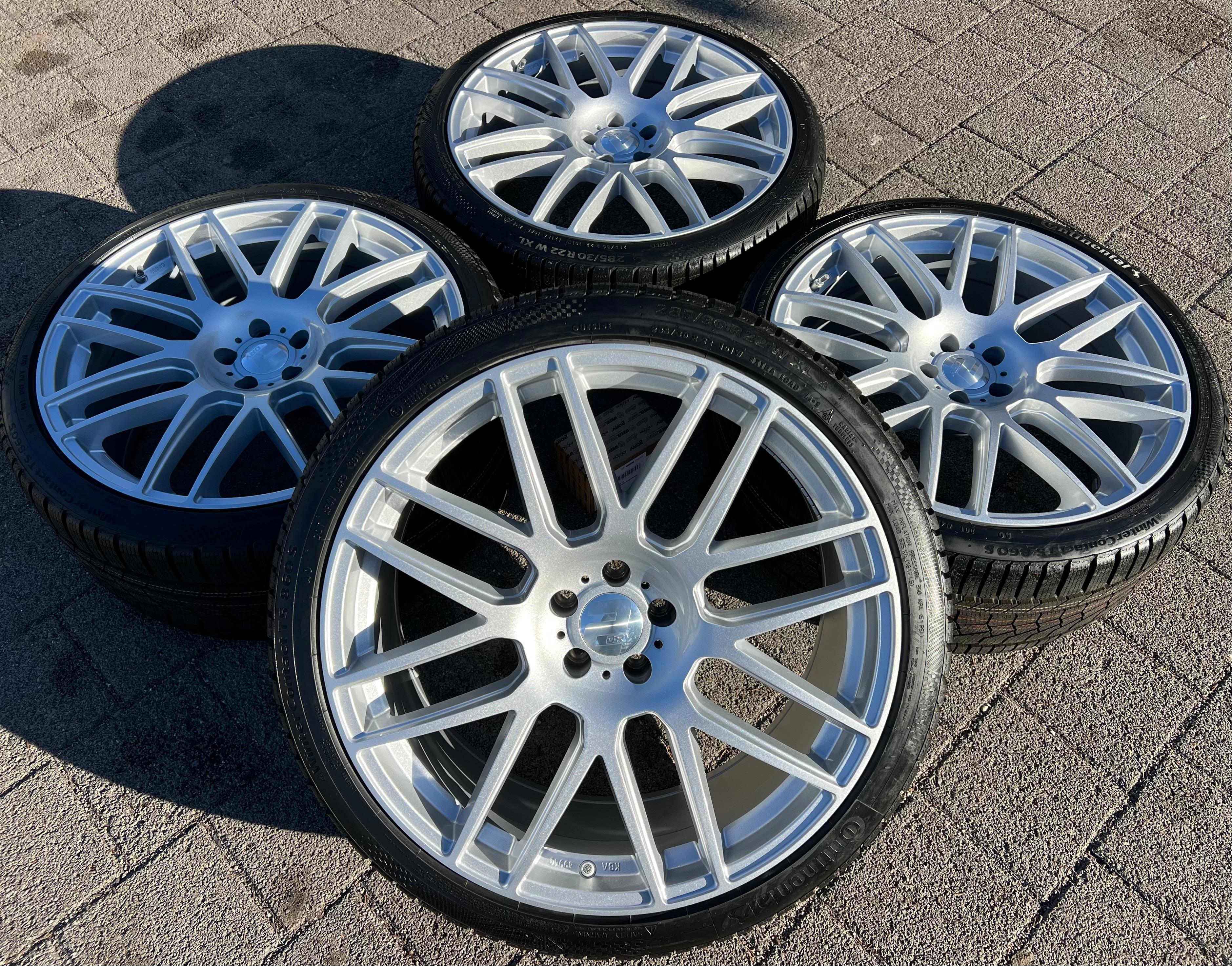 4 ALU 22" 2DRV WINTERRÄDER AUDI RS6 4K RS7 F2 285/30R22 101W CONTINENTAL