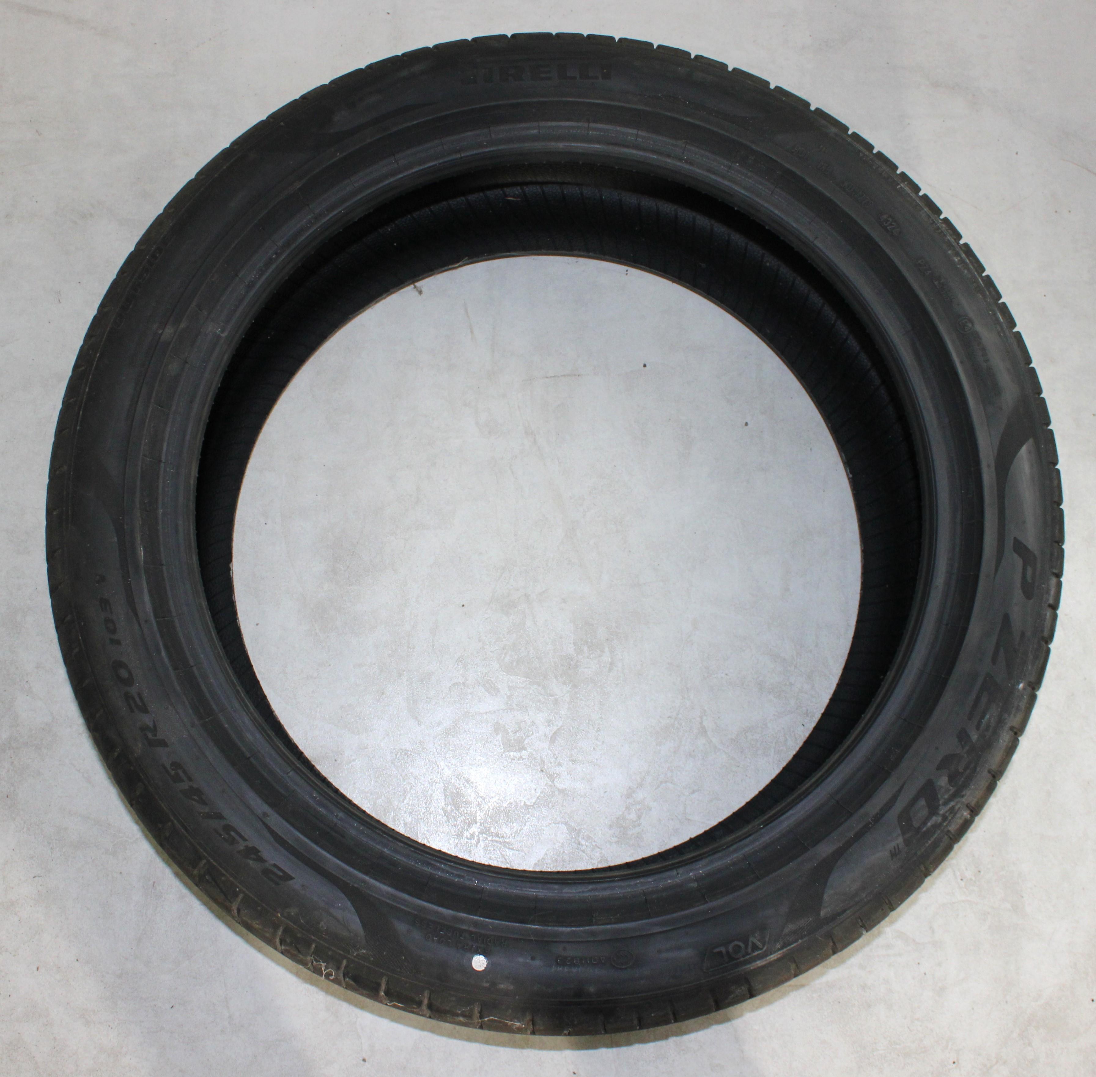 4 x 245/45R20 103V Sommerreifen Pirelli  Pzero VOL 6,5-7mm 2024